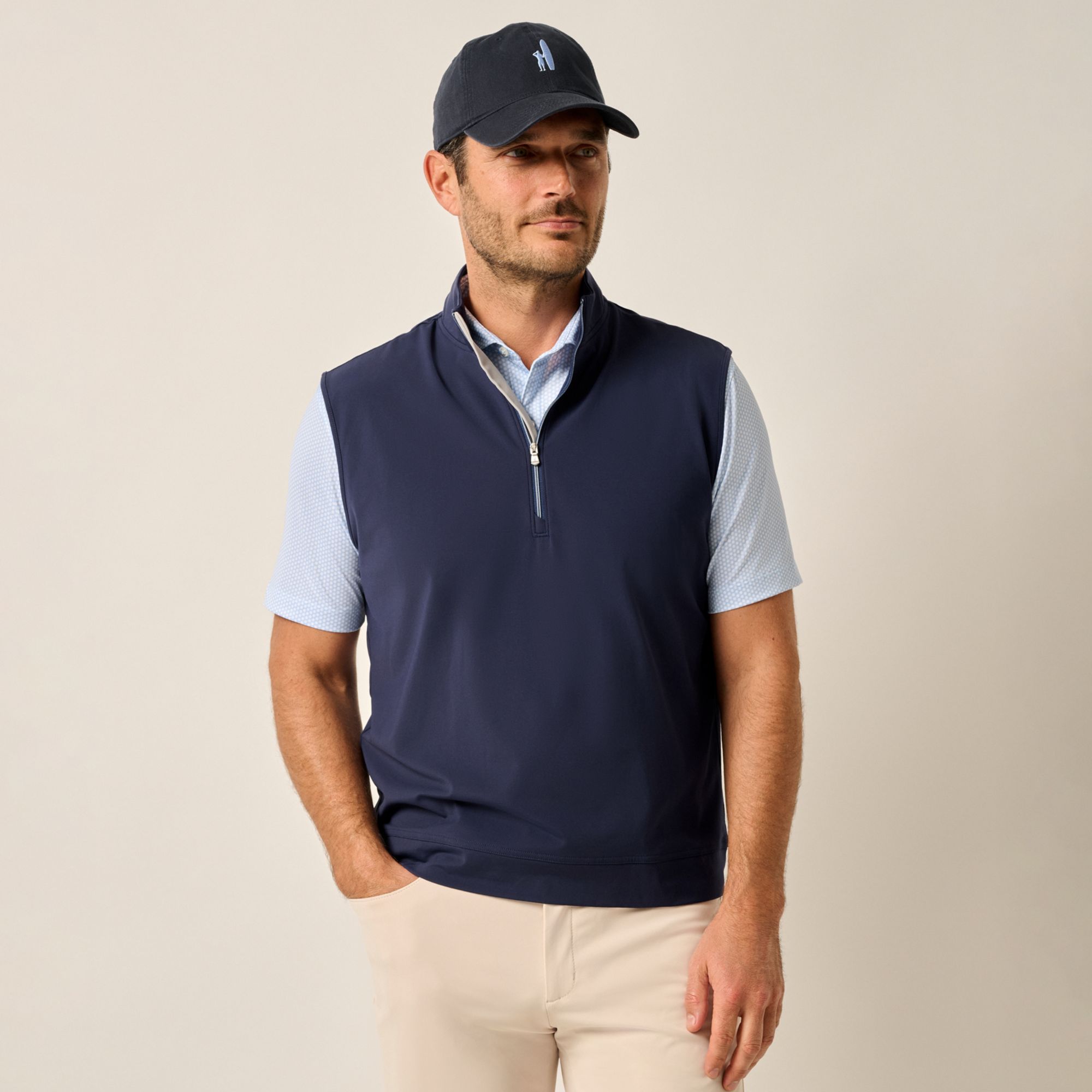 Johnnie-O Men's Sleeveless Motion Golf Vest