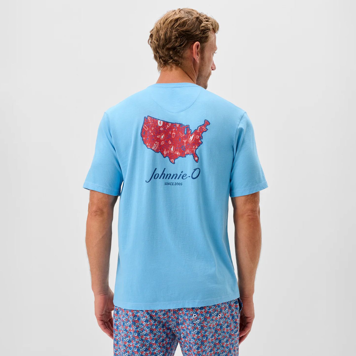 Johnnie-O Men's Brews N Views Pocket Golf T-Shirt