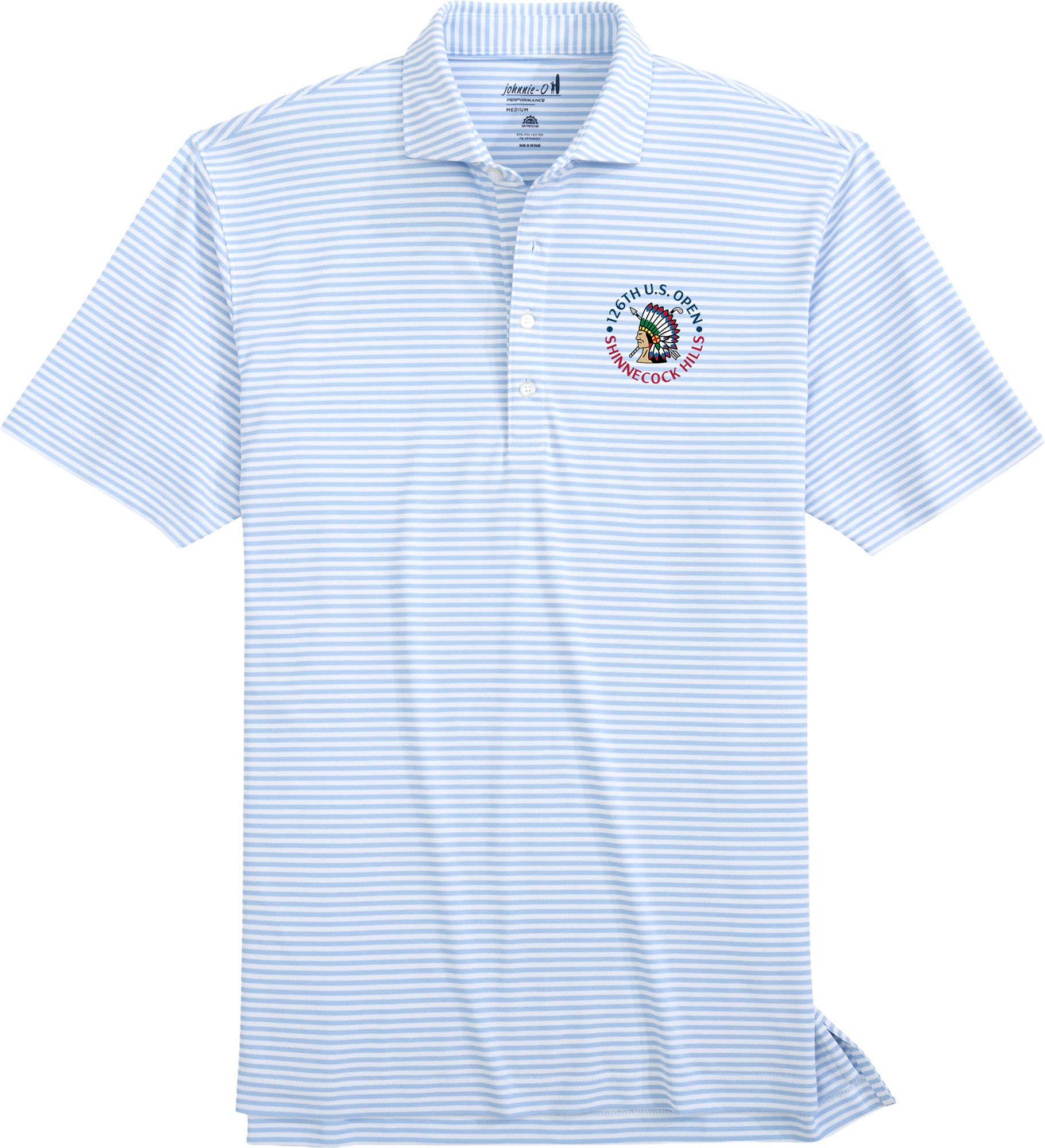 Johnnie-O Men's 2026 U.S. Open Stetsons Mesh Performance Jersey