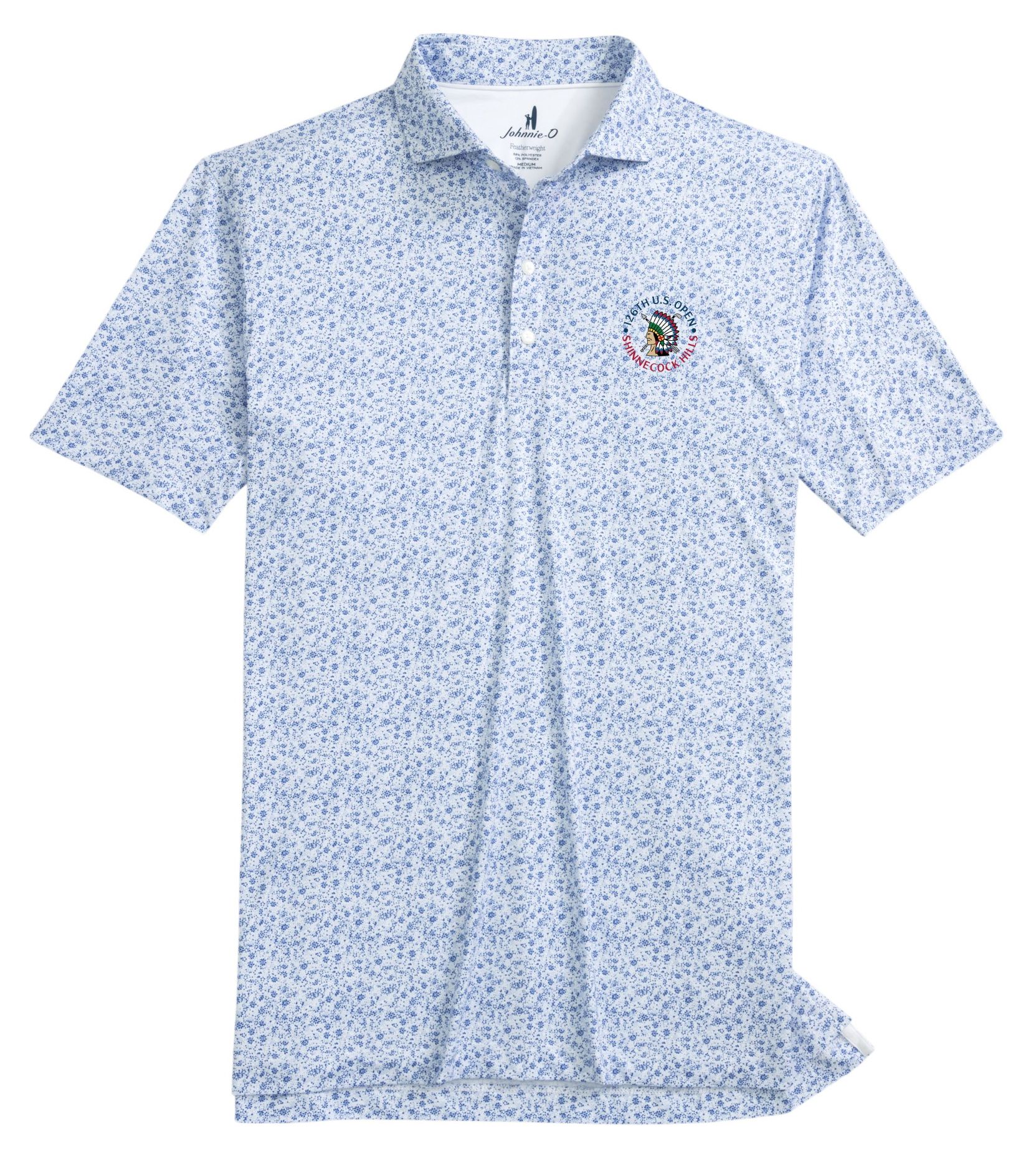 Johnnie-O Men's 126th U.S. Open Marietta Featherweight Performance Golf Polo