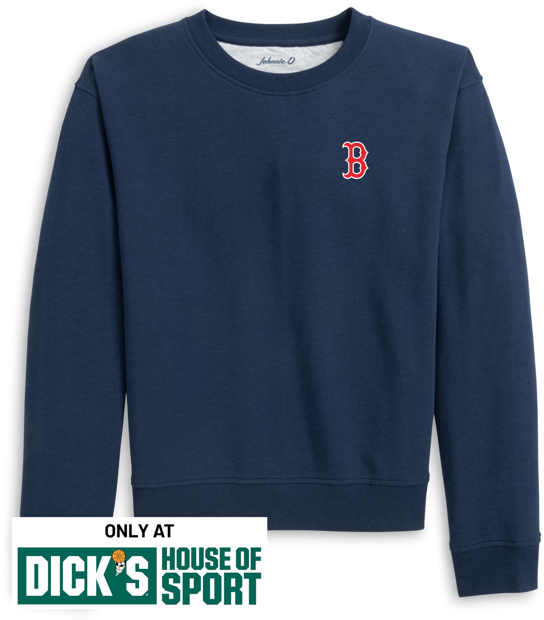 Johnnie-O Women's Boston Red Sox Navy Penny Crewneck Sweatshirt
