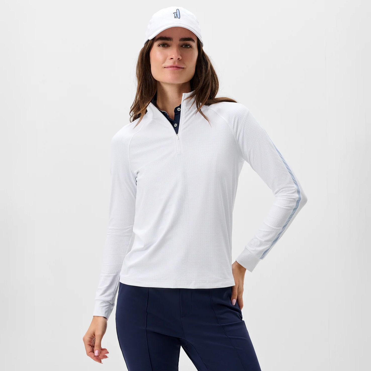 Johnnie-O Women's Sloane Performance Golf ¼ Zip Pullover