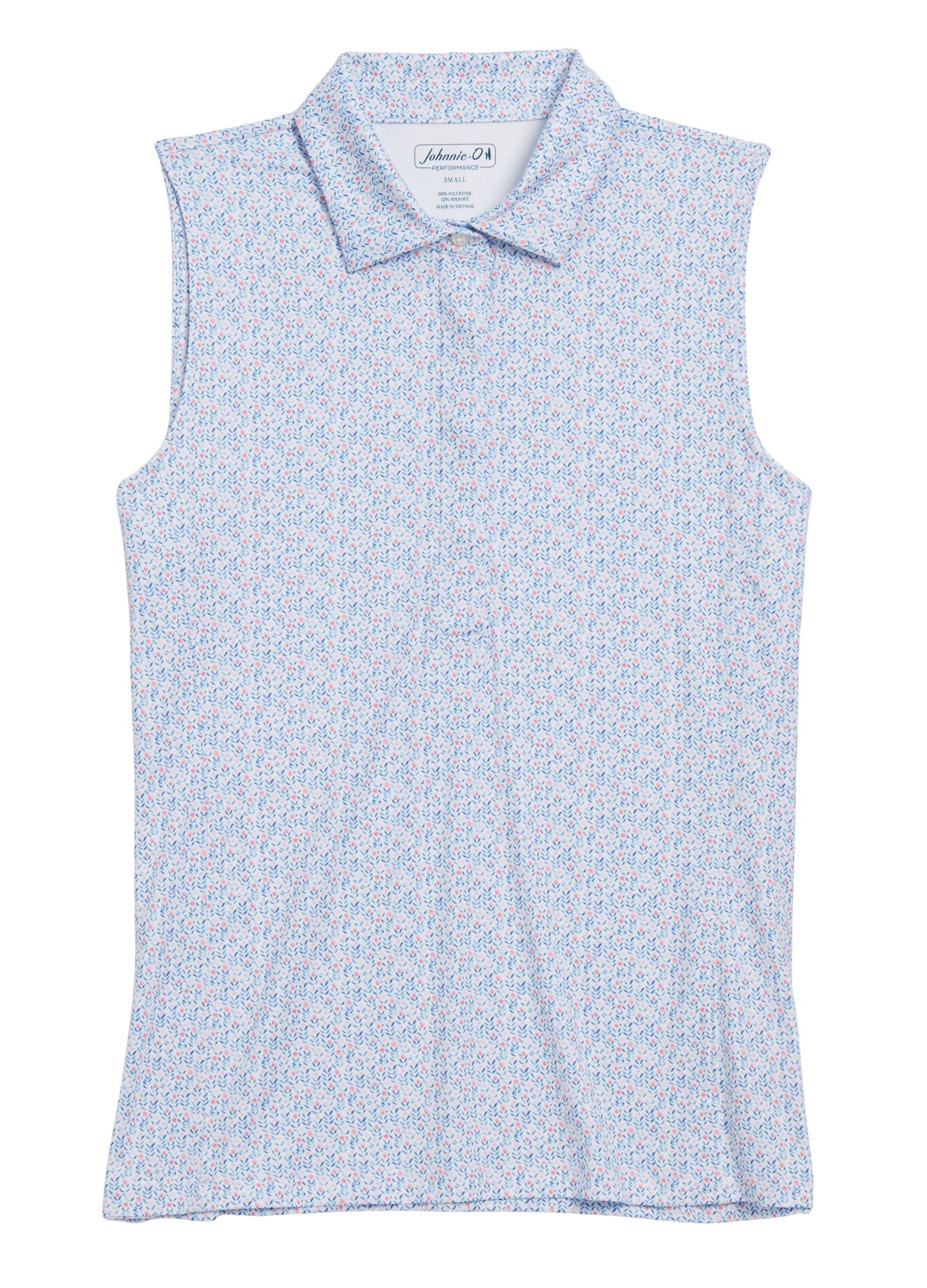 Johnnie-O Women's Sleeveless Kaylie Performance Jersey Golf Polo