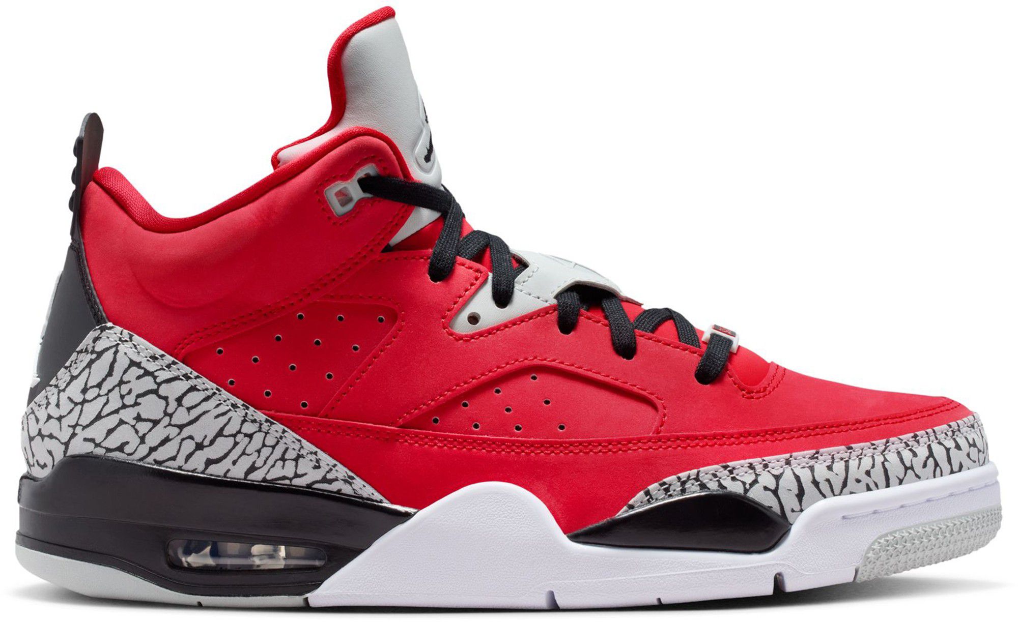 Fire Red/Black/Grey Mist/White