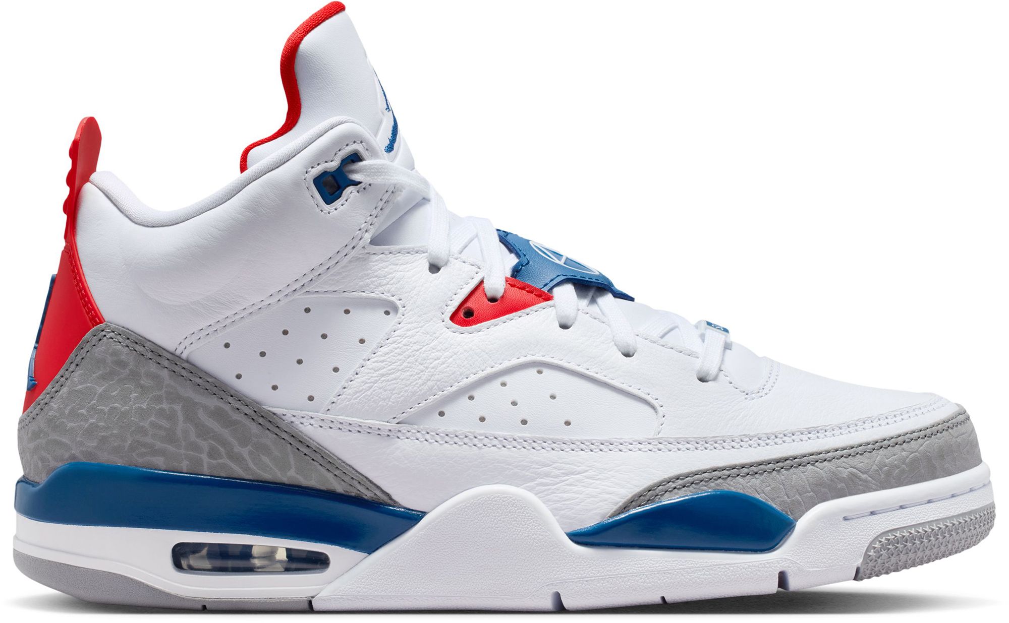White/True Blue/Varsity Red/Lt Smoke Grey/Smoke Grey
