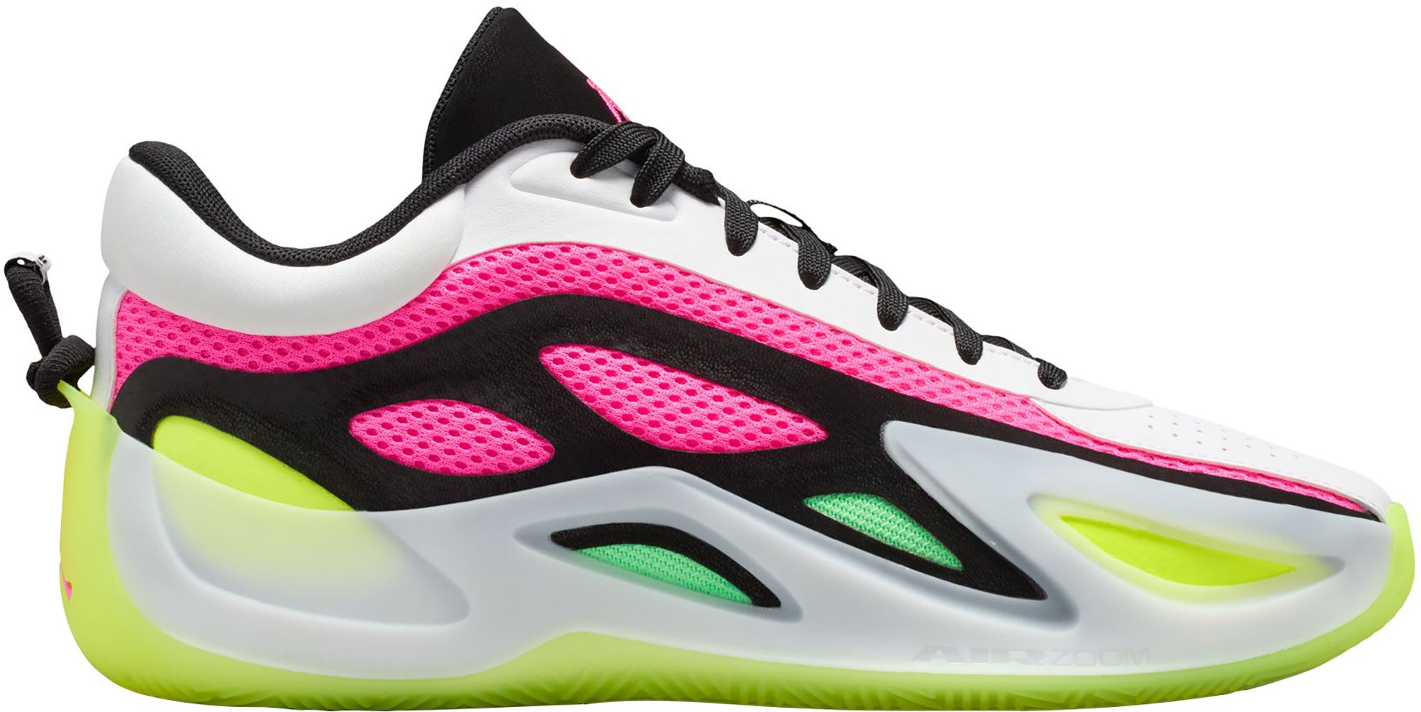 White/Pink Blast/Black/Lt Lucid Green