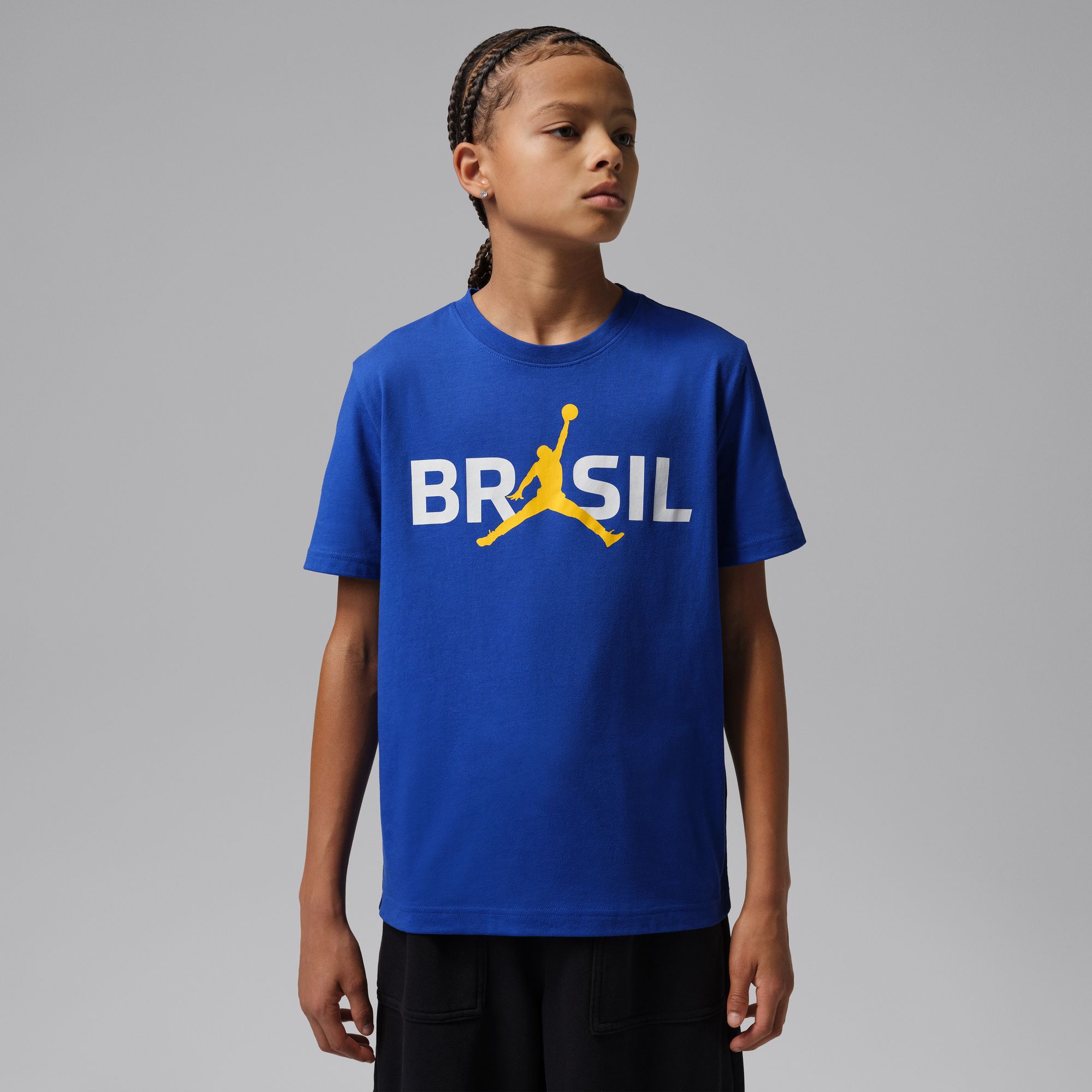 Jordan Kids' Brazil 85 Logo Tee