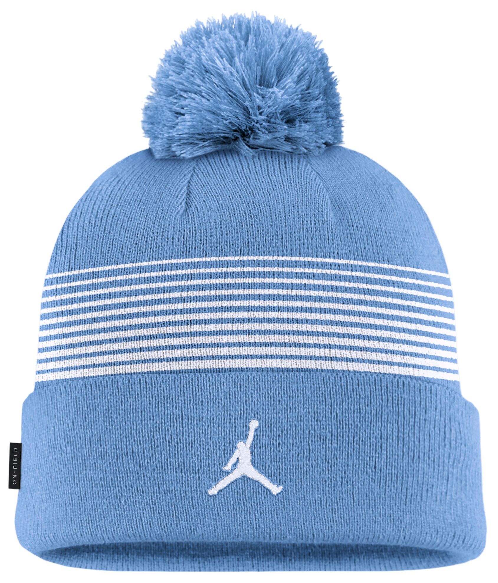 Jordan Adult North Carolina Tar Heels Peak Gameday Cuffed Knit Pom Beanie
