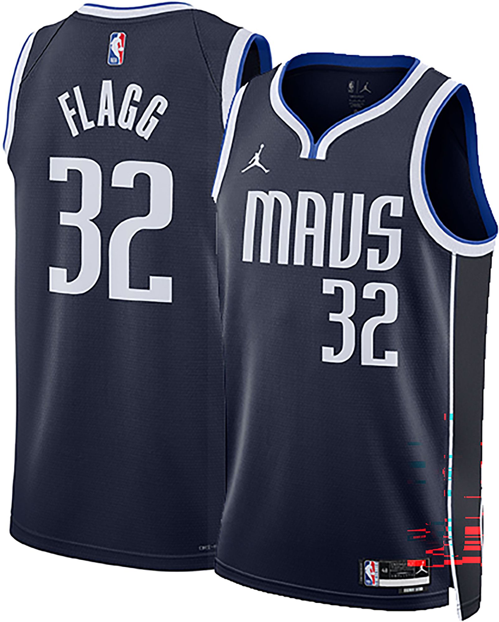 Nike Men's Cooper Flagg Dallas Mavericks Statement Edition Jordan Dri-FIT NBA Swingman Jersey in Blue | DO9523-424