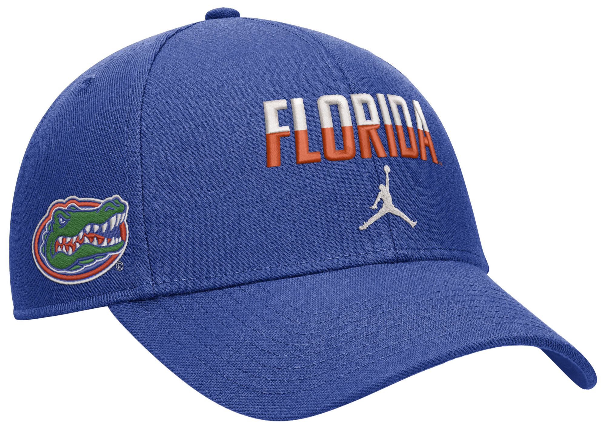 Jordan Adult Florida Gators Royal Rise Game Day Structured Adjustable Hat