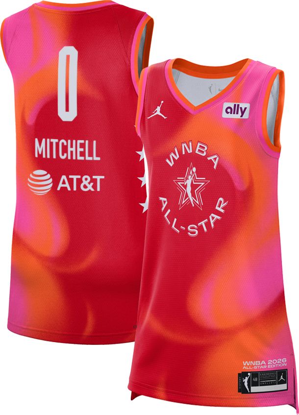 Jordan Adult 2026 WNBA All-Star Game Kelsey Mitchell Red Rebel Jersey
