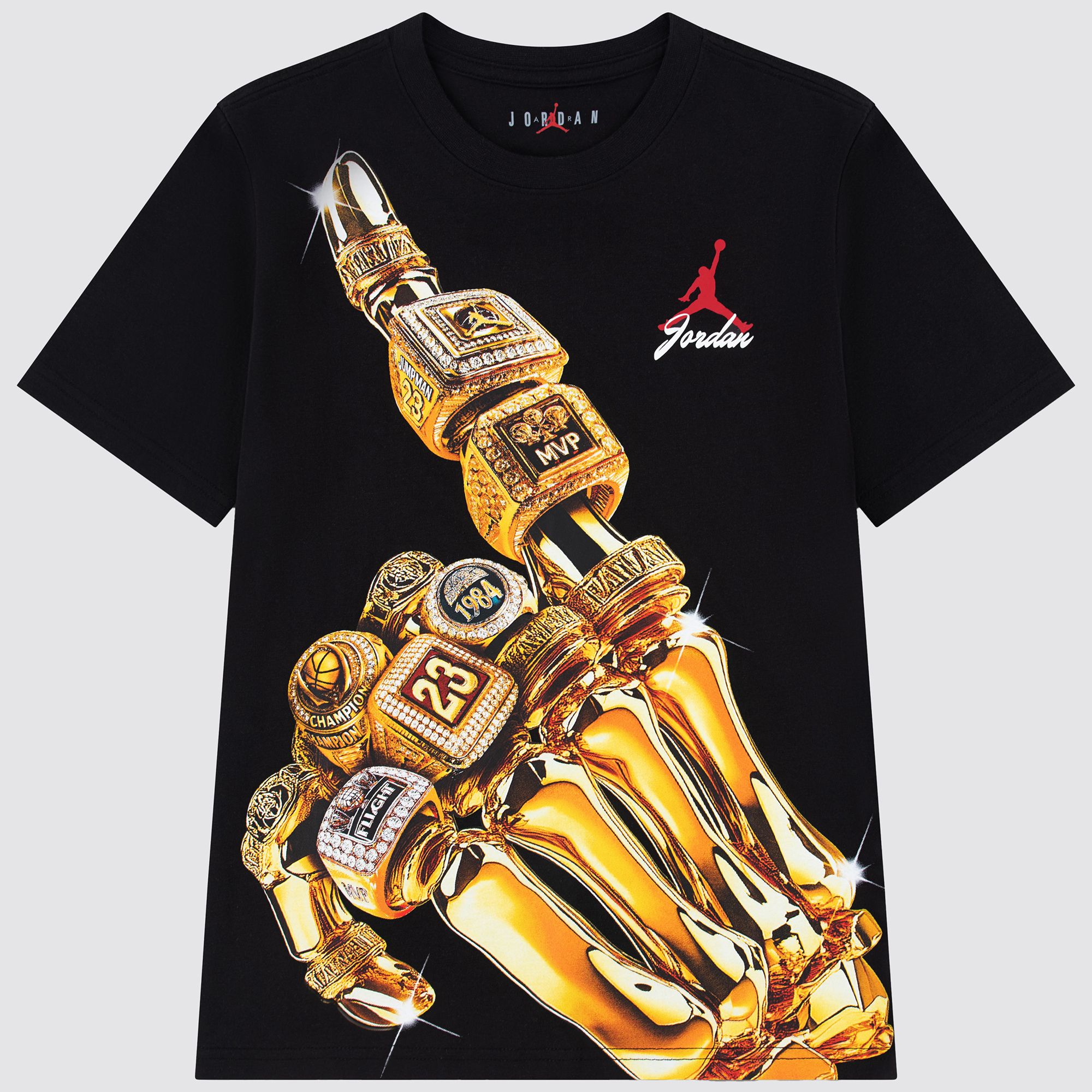 Jordan Boys' 23 Skeleton Rings Graphic T-Shirt