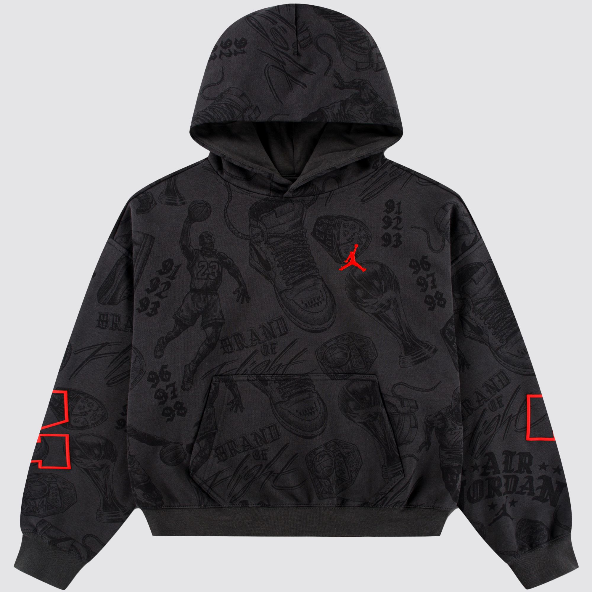 Jordan Boys' Brooklyn Fireside Fleece Pullover Hoodie