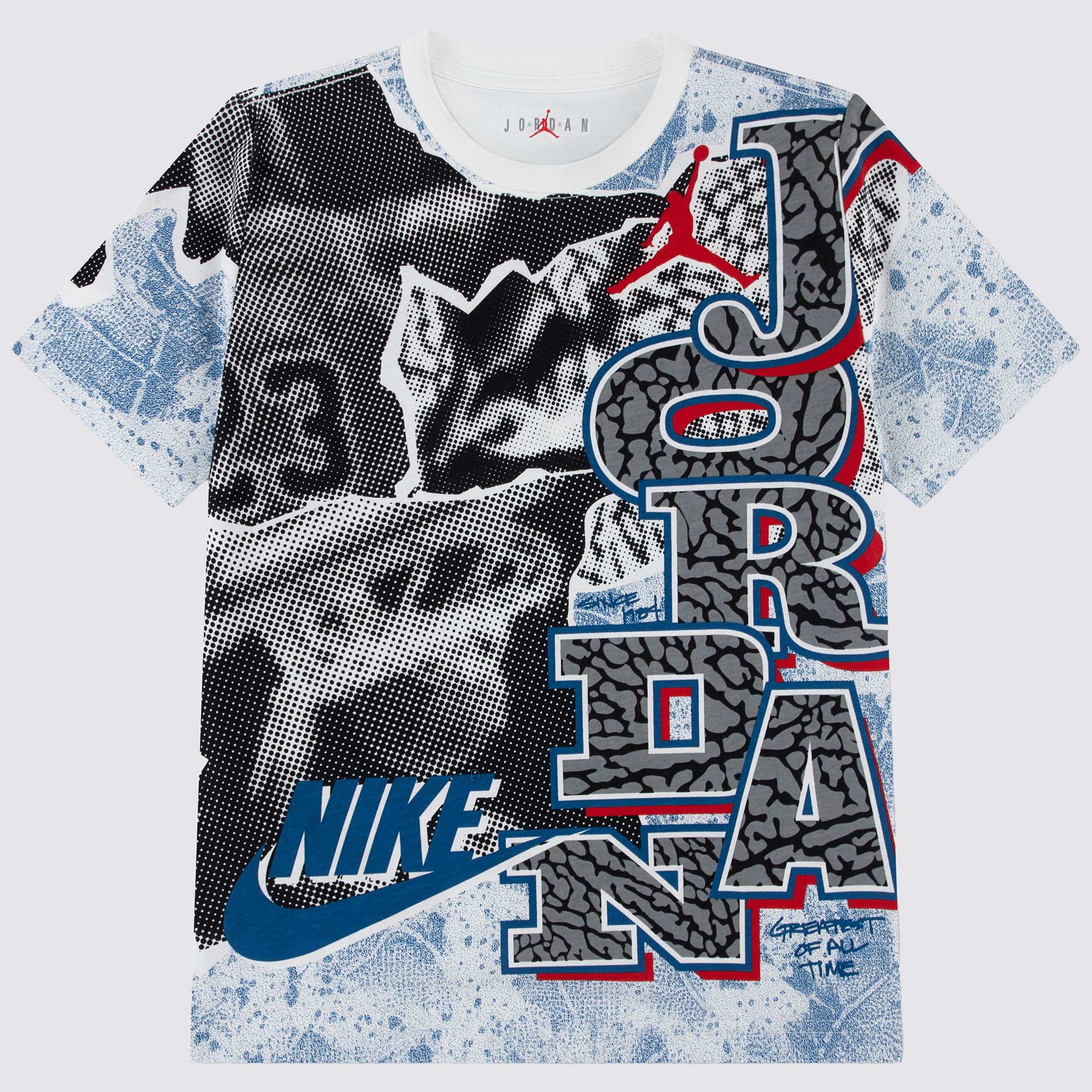 Jordan Boys' AJ3 True Blue Retro Graphic Tee