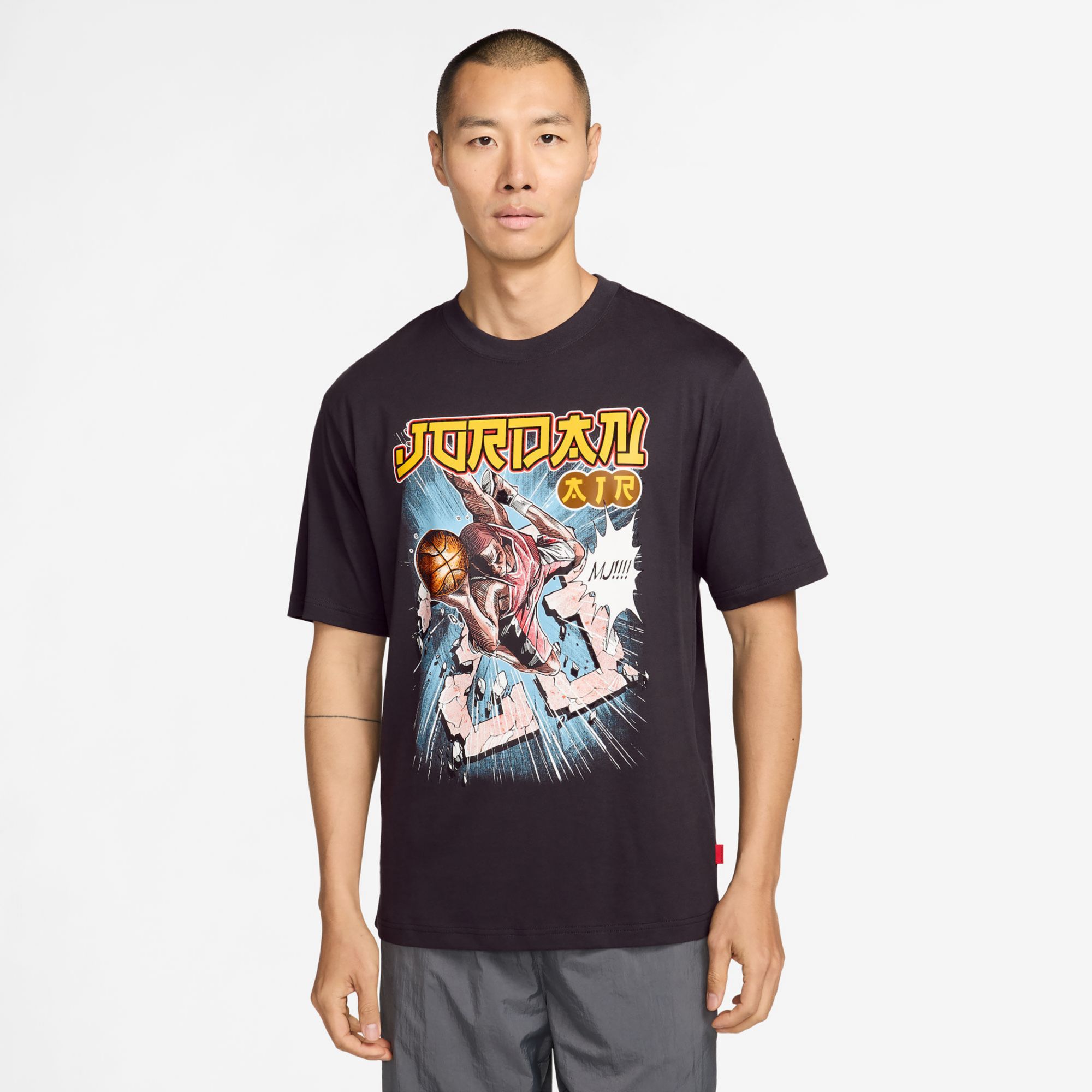 Jordan Men's Brooklyn Anime Graphic T-Shirt