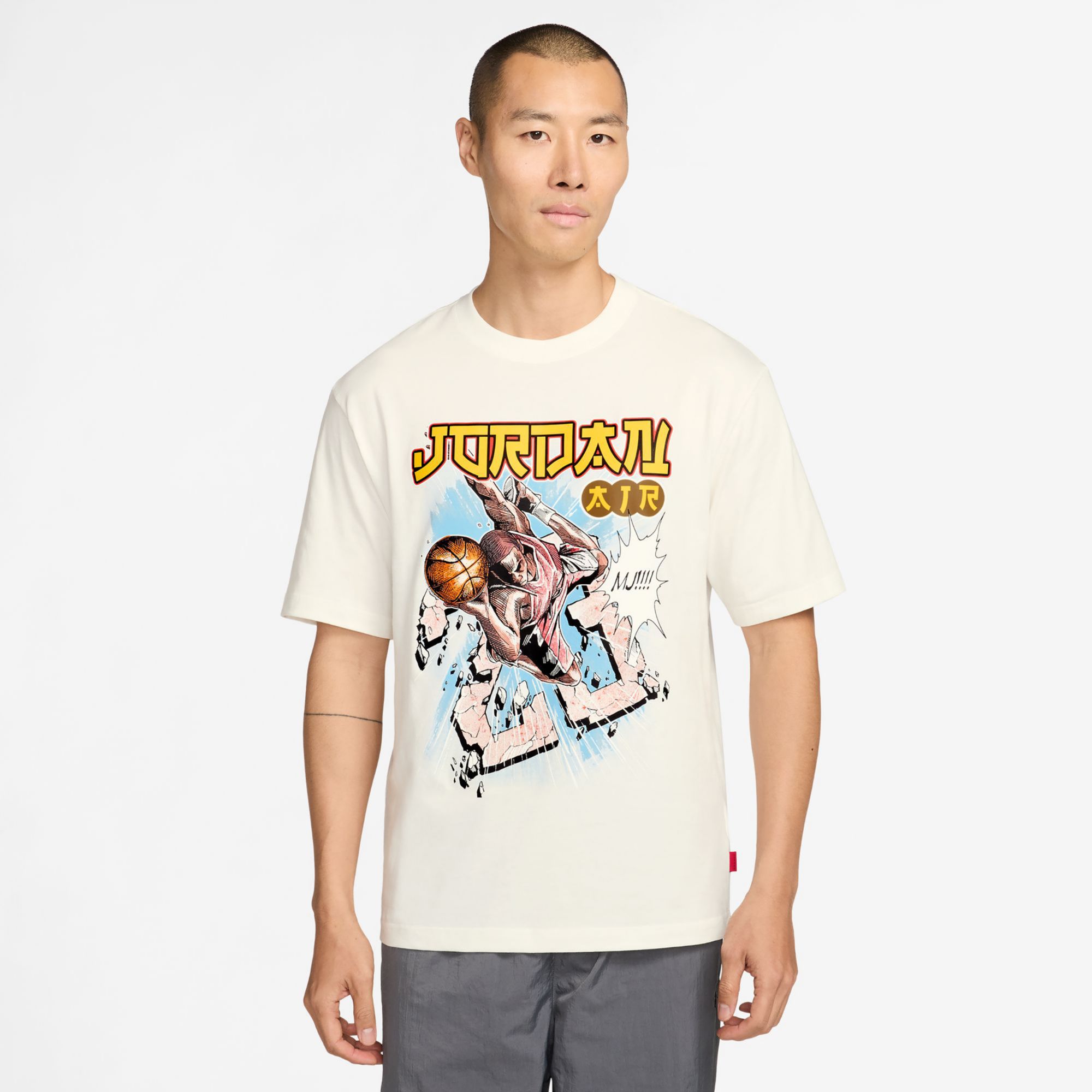 Jordan Men's Brooklyn Anime Graphic T-Shirt