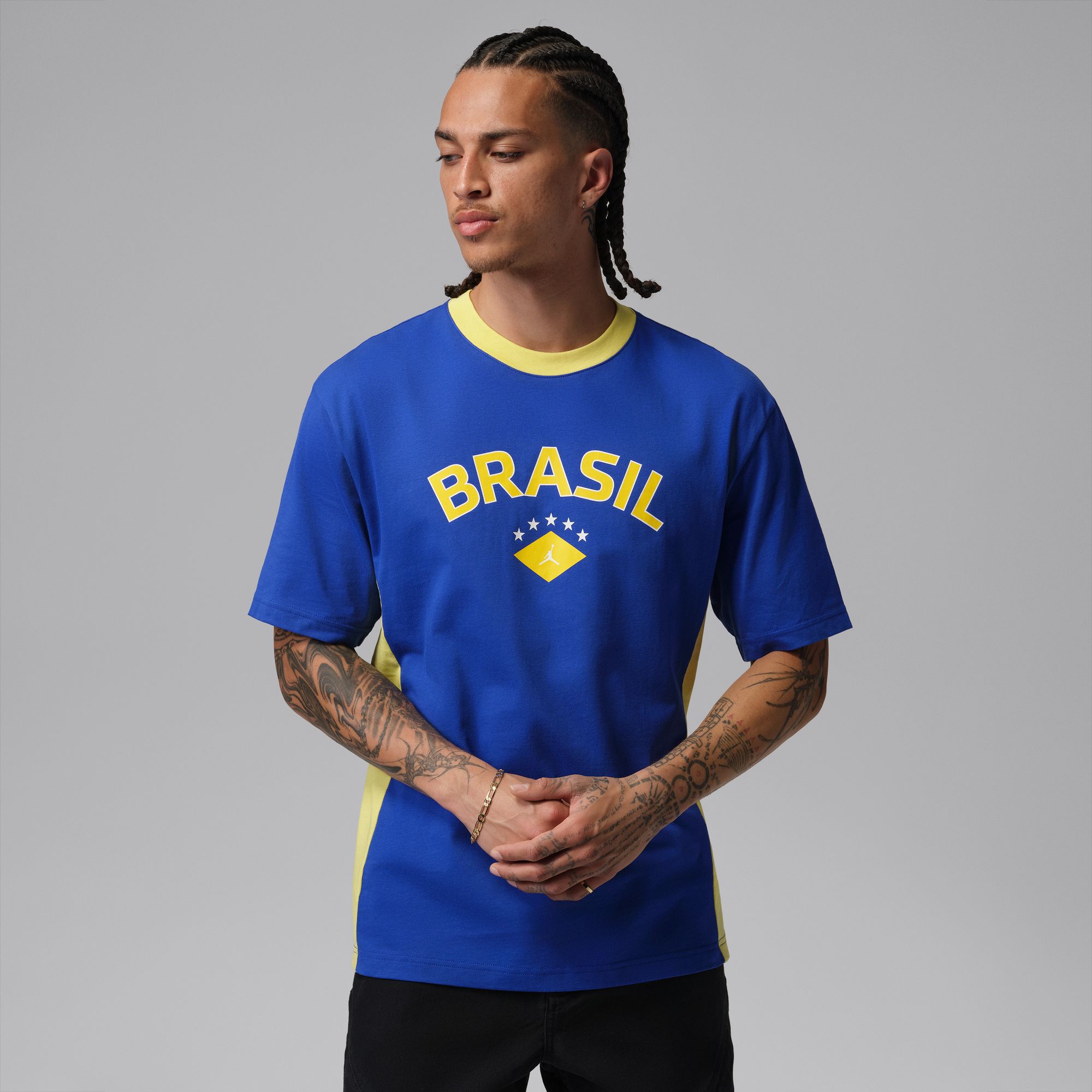 Jordan Men's Air Jordan 85 Brazil Graphic T-Shirt