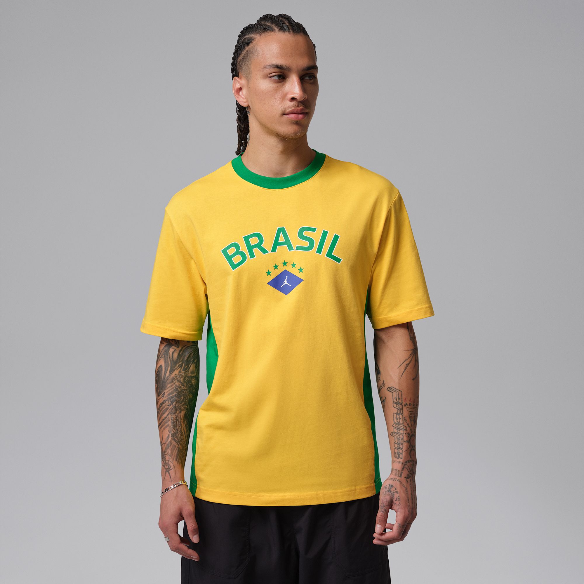 Jordan Men's Air Jordan 85 Brazil Graphic T-Shirt