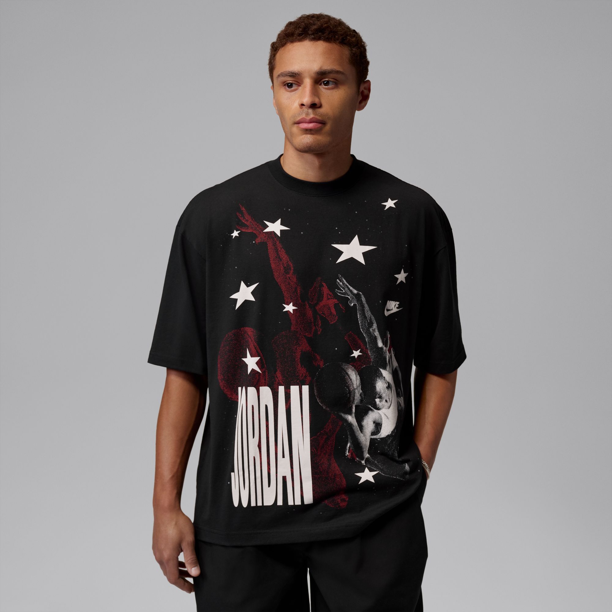 Jordan Men's 96 AJ4 Oversized Graphic T-Shirt
