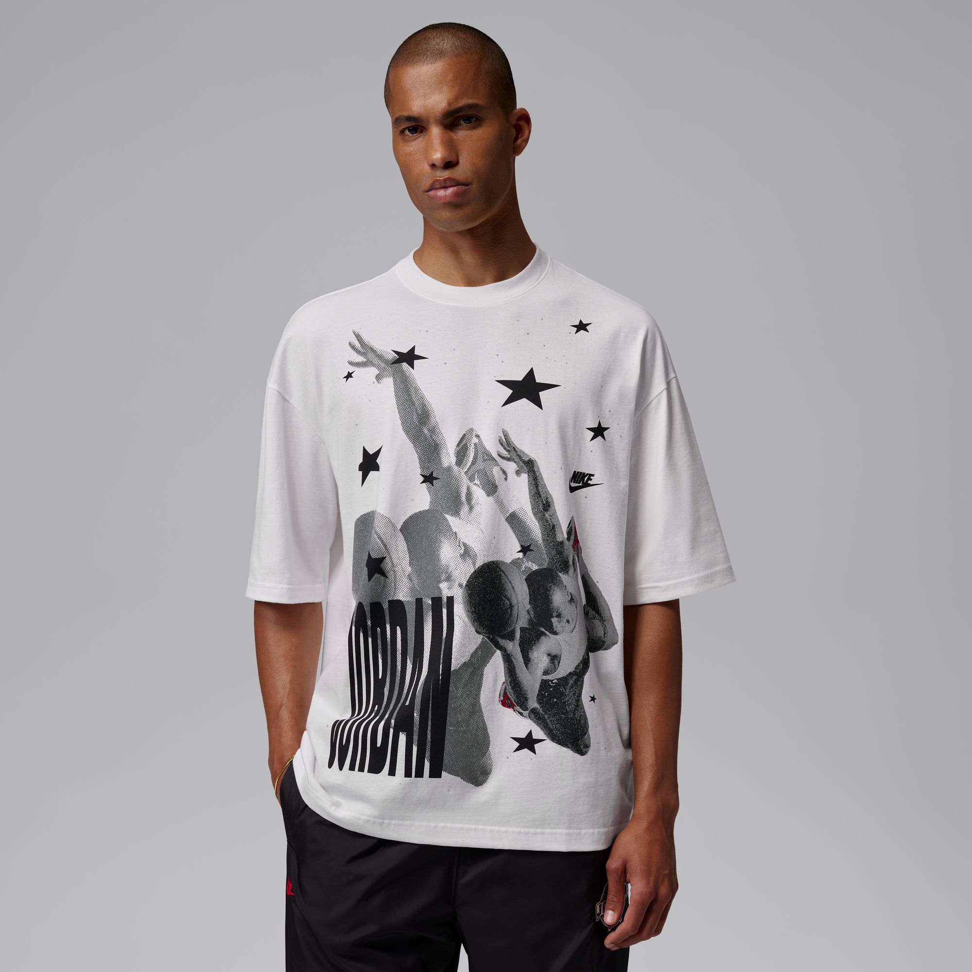 Jordan Men's 96 AJ4 Oversized Graphic T-Shirt