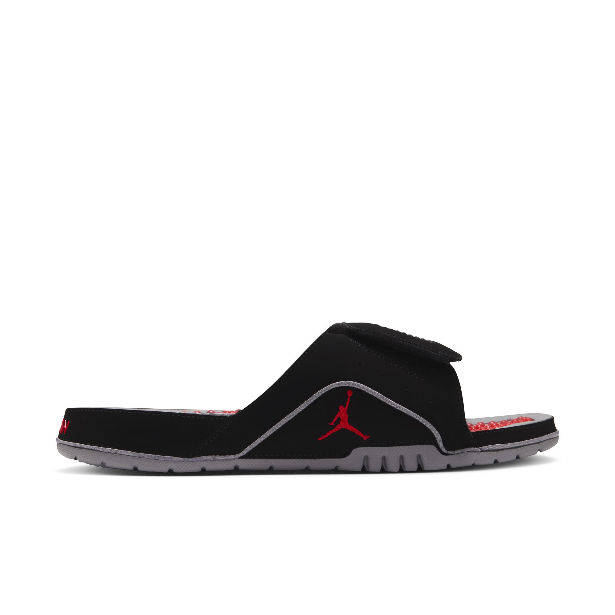Black/Fire Red
