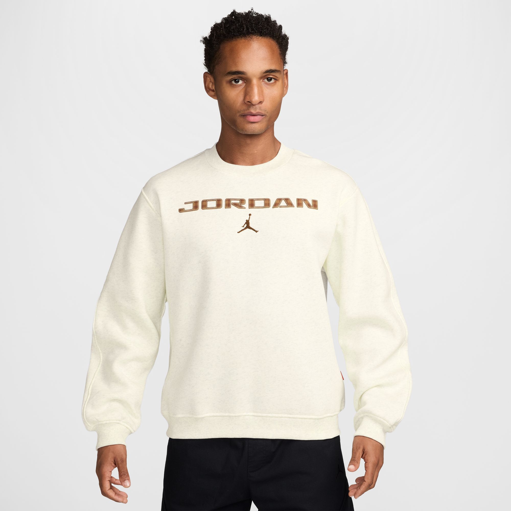 Jordan Men's Brooklyn Fleece Crew-Neck Sweatshirt