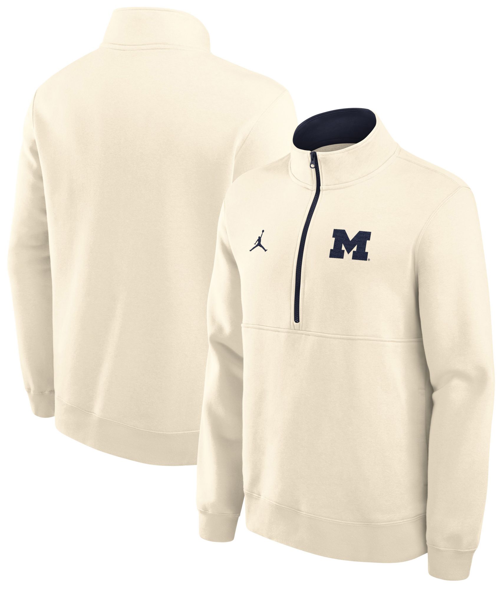 Jordan Men's Michigan Wolverines Primetime Legend Half-Zip