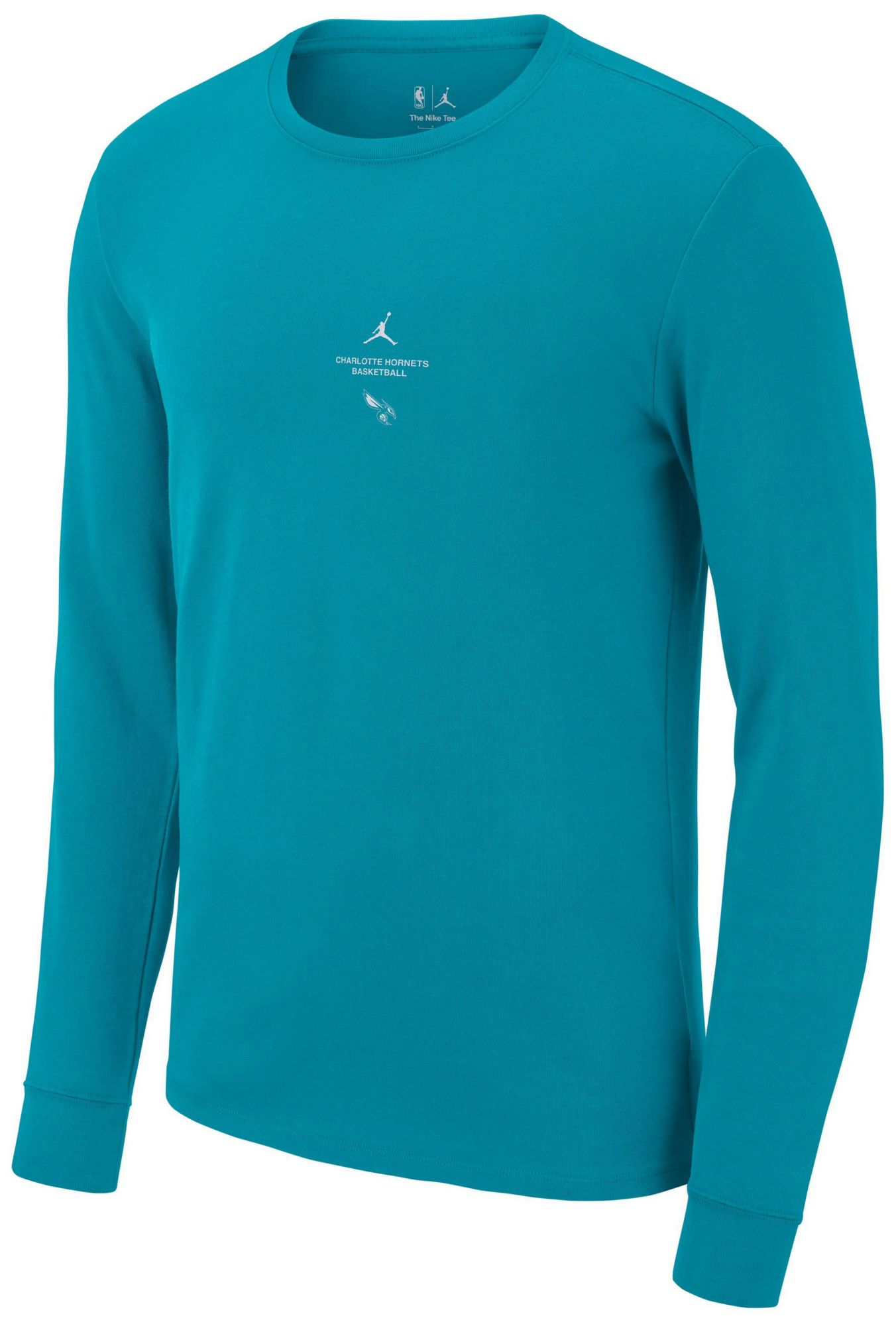 Jordan Adult Charlotte Hornets Worn With Obsession Standard Issue Practice Long Sleeve Shirt