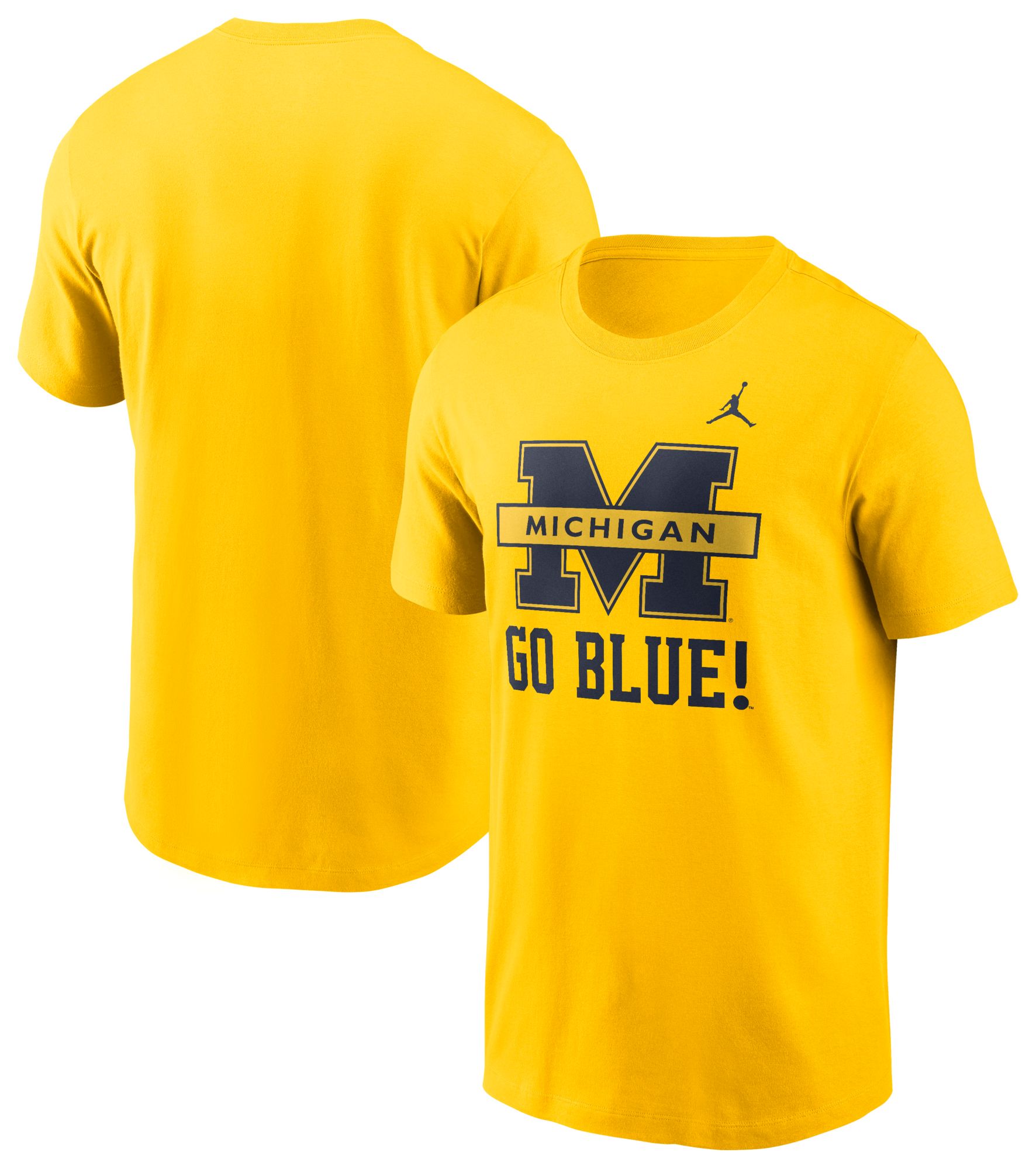 Jordan Men's Michigan Wolverines Go Blue T-Shirt