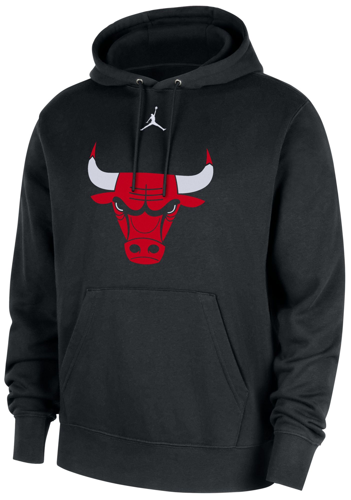 Jordan Men's Chicago Bulls Black Club Hoodie