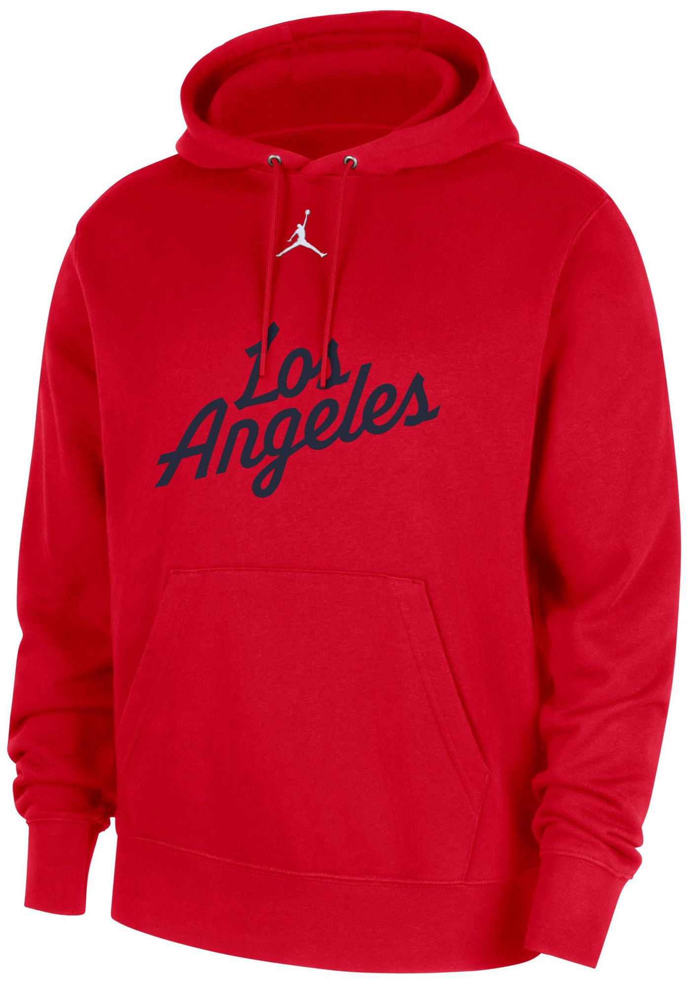Jordan Men's Los Angeles Clippers Red Club Hoodie