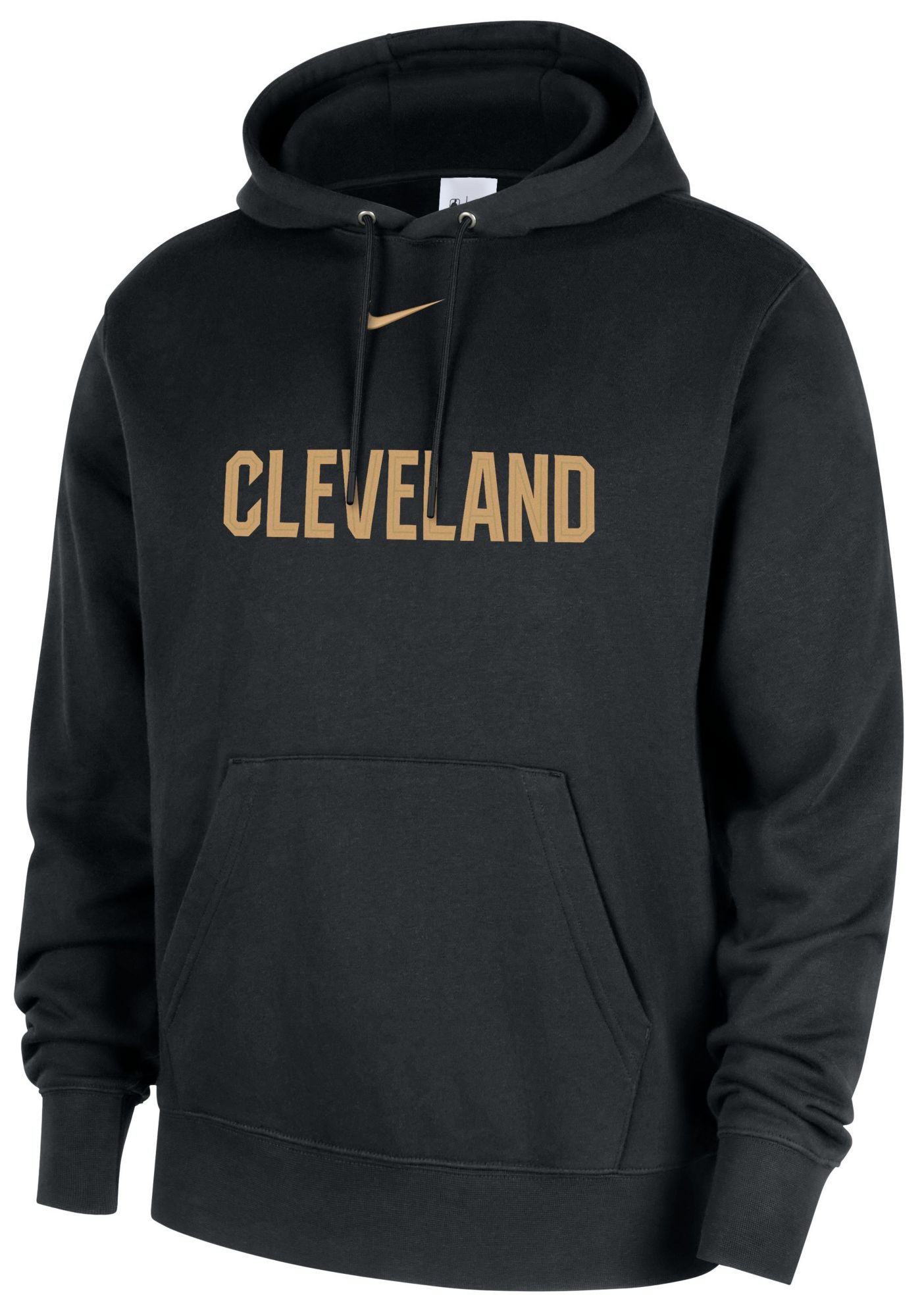 Jordan Men's Cleveland Cavaliers Black Club Hoodie