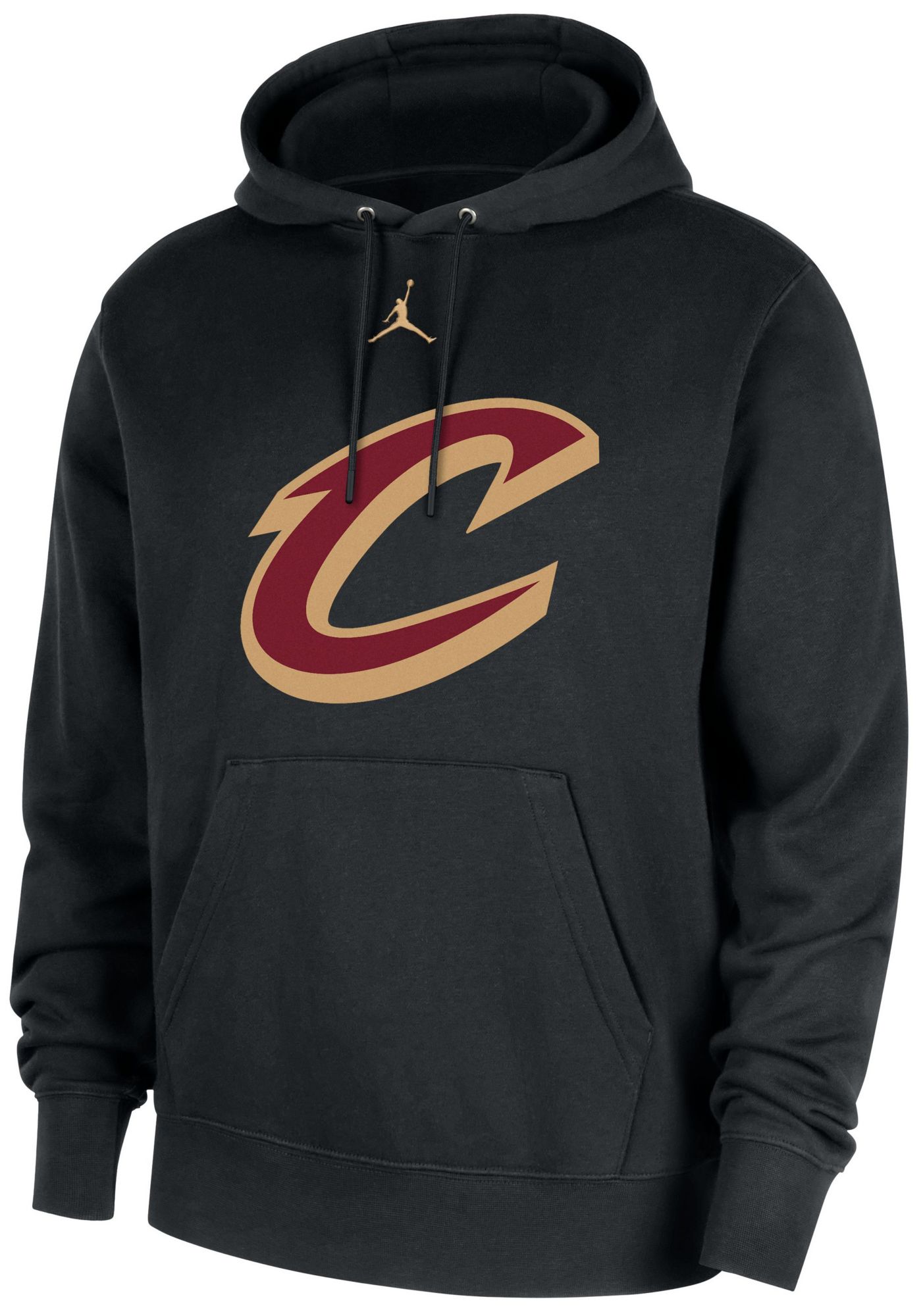 Jordan Men's Cleveland Cavaliers Black Club Hoodie