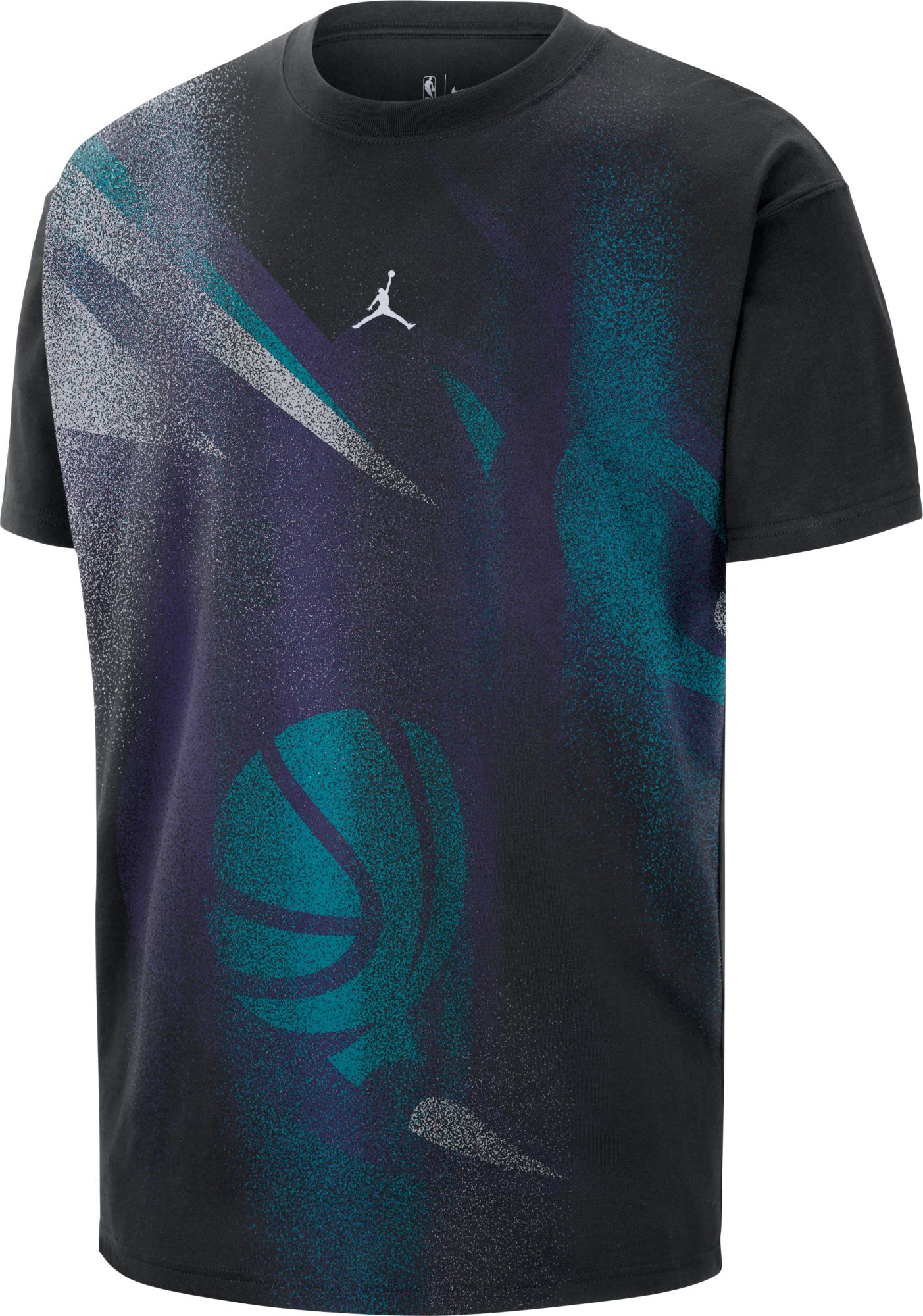 Jordan Adult Charlotte Hornets Worn With Obsession Standard Issue Icon T-Shirt