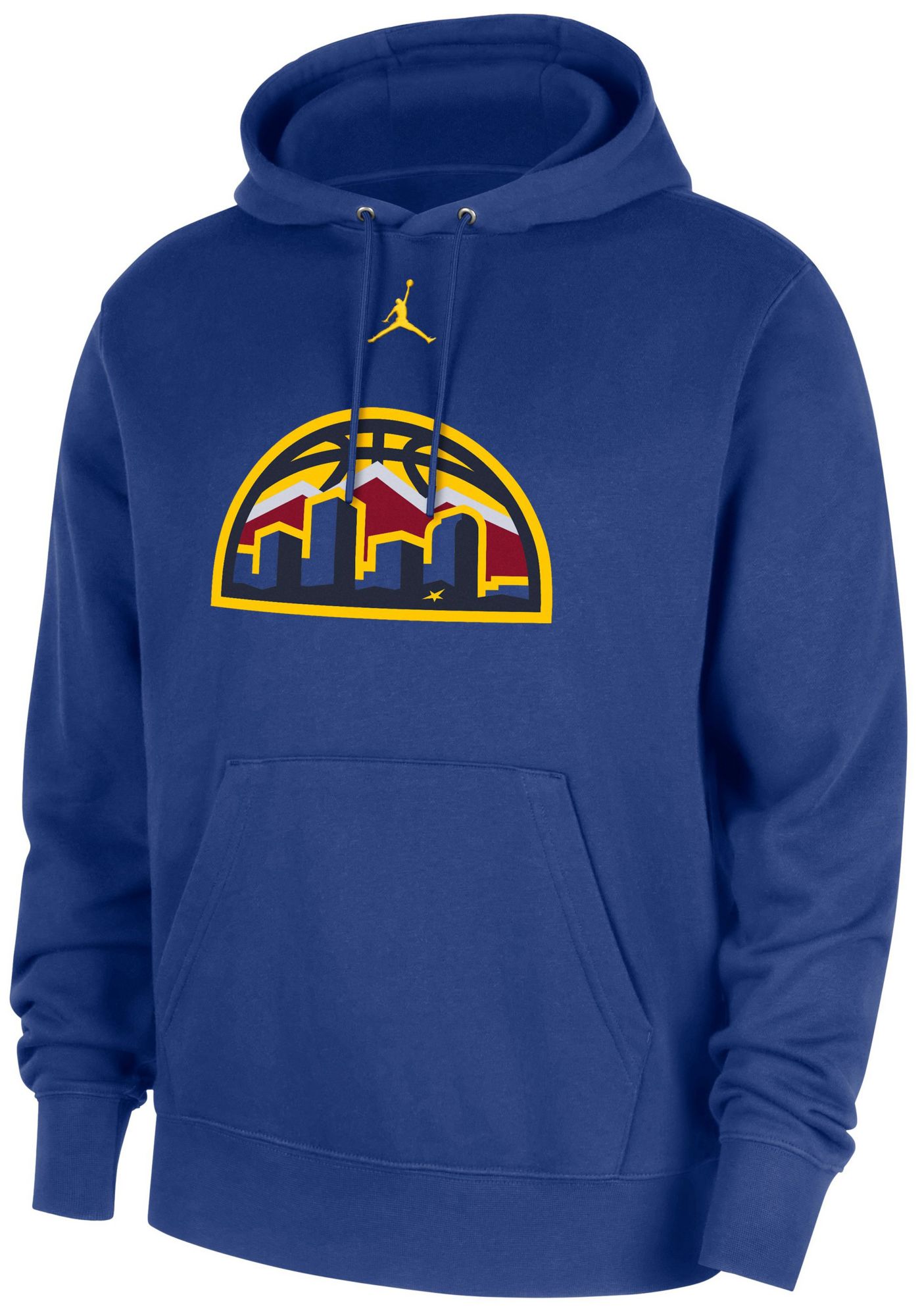 Jordan Men's Denver Nuggets Blue Club Hoodie