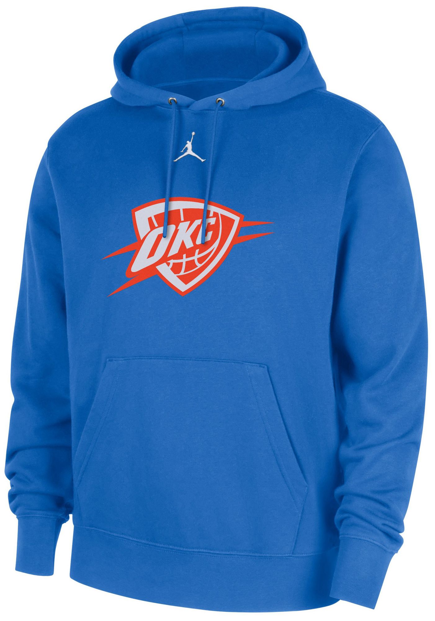 Jordan Men's Oklahoma City Thunder Blue Club Hoodie