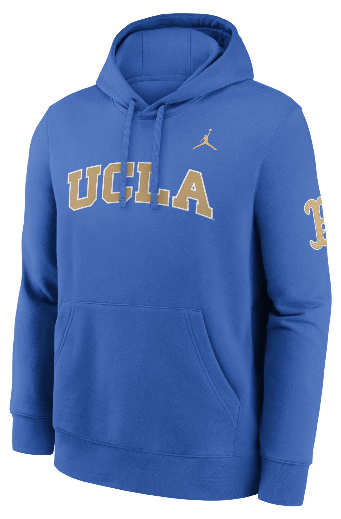 Jordan Men's UCLA Bruins Signal Blue Club Fleece Hoodie