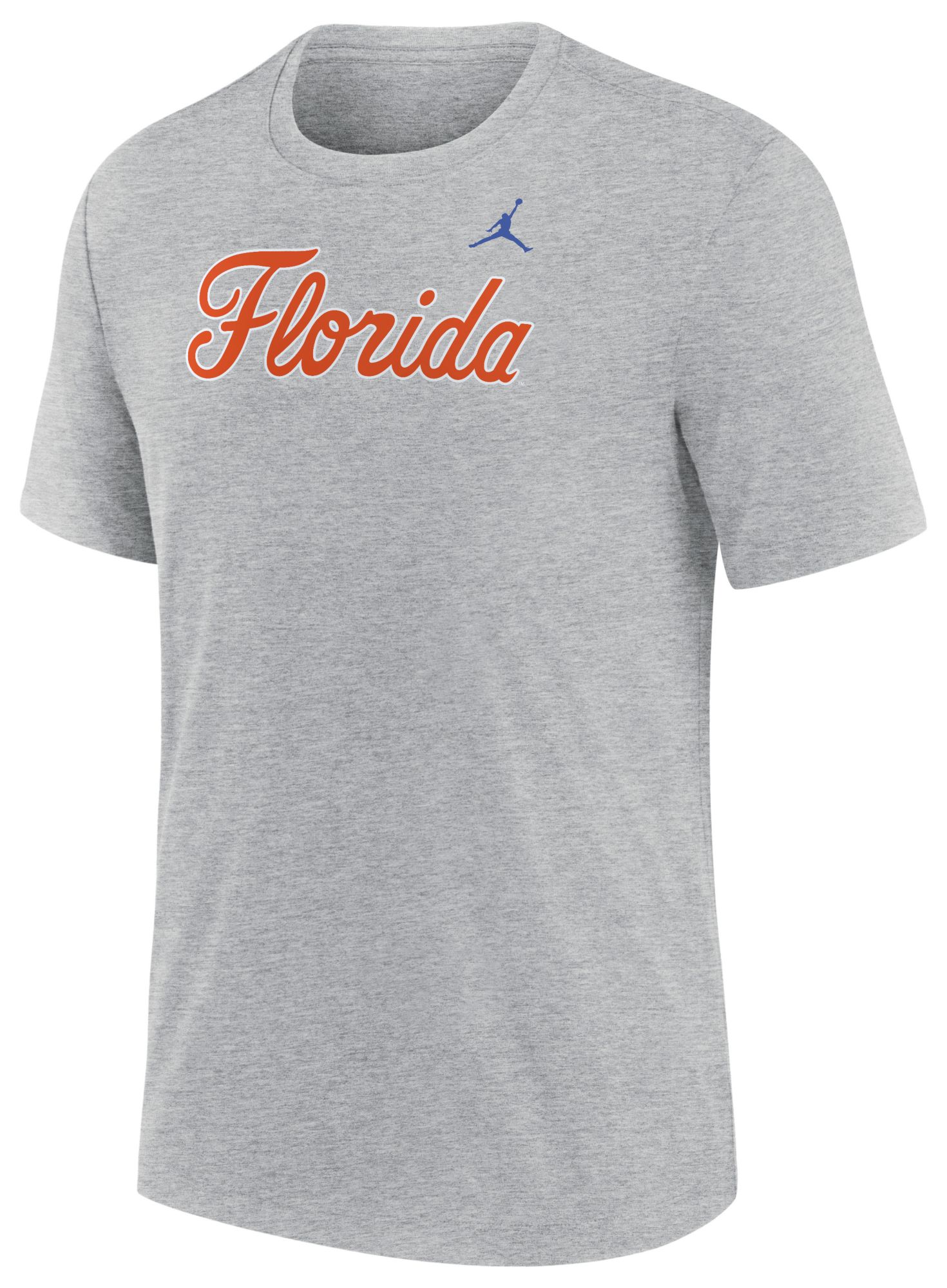 Jordan Men's Florida Gators Dark Gray Heather Tri-Blend T-Shirt