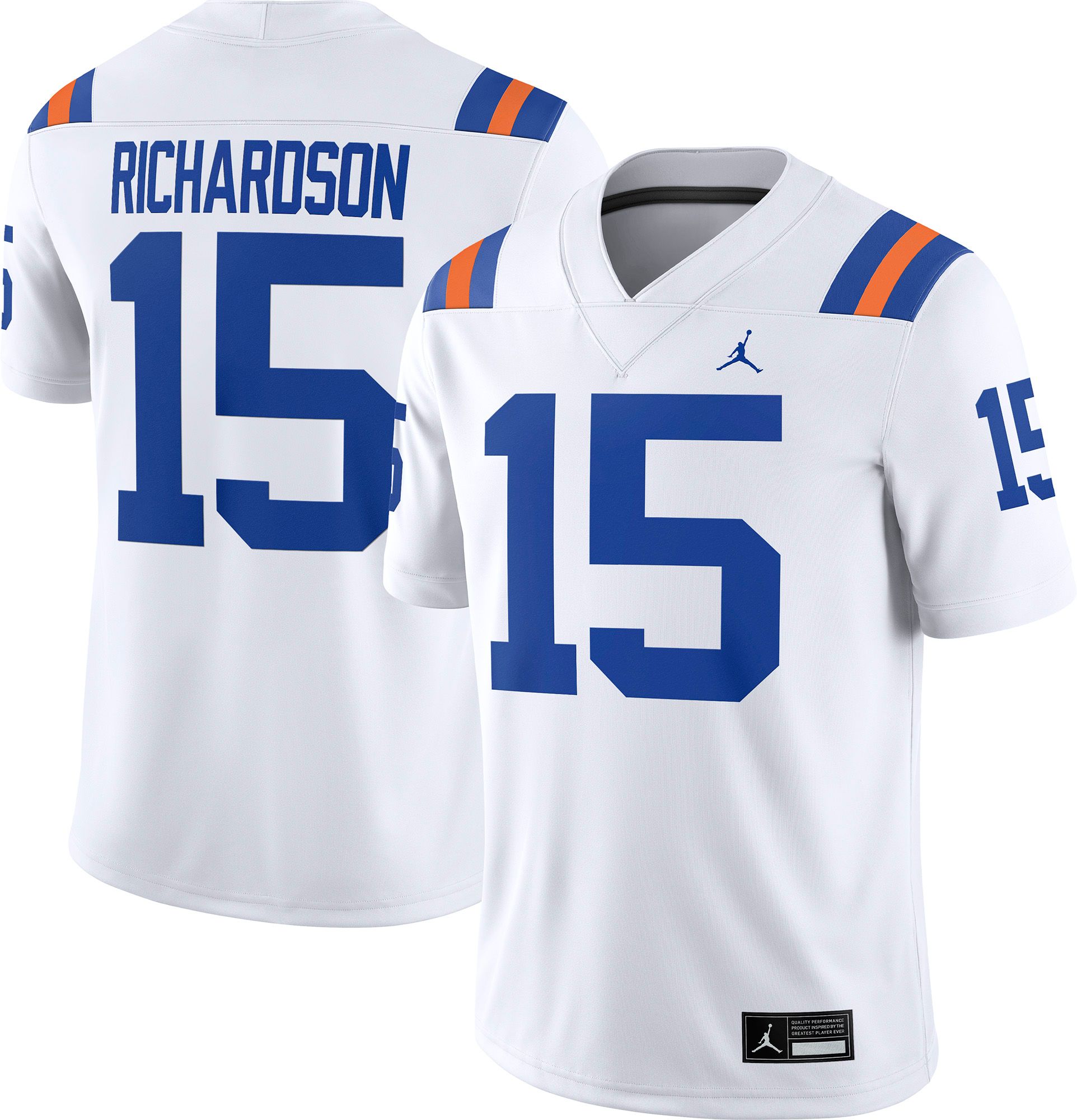 Jordan Men's Florida Gators Anthony Richardson Away Replica Football Jersey