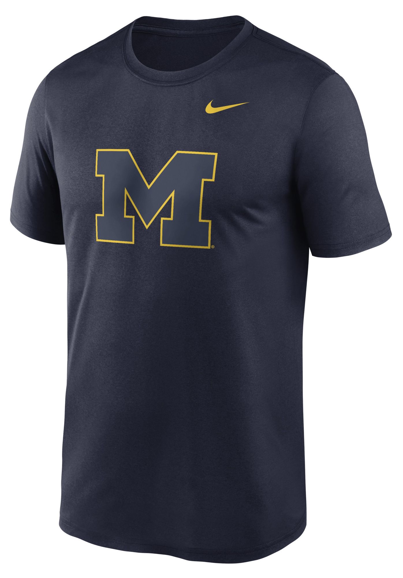 Jordan Men's Michigan Wolverines Navy Legend Color Pop T-Shirt
