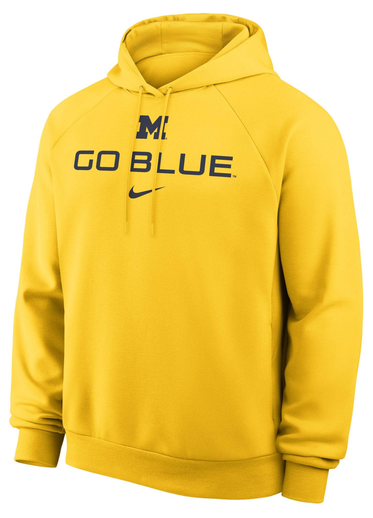 Jordan Men's Michigan Wolverines Amarillo Dri-FIT Primary Fleece Hoodie