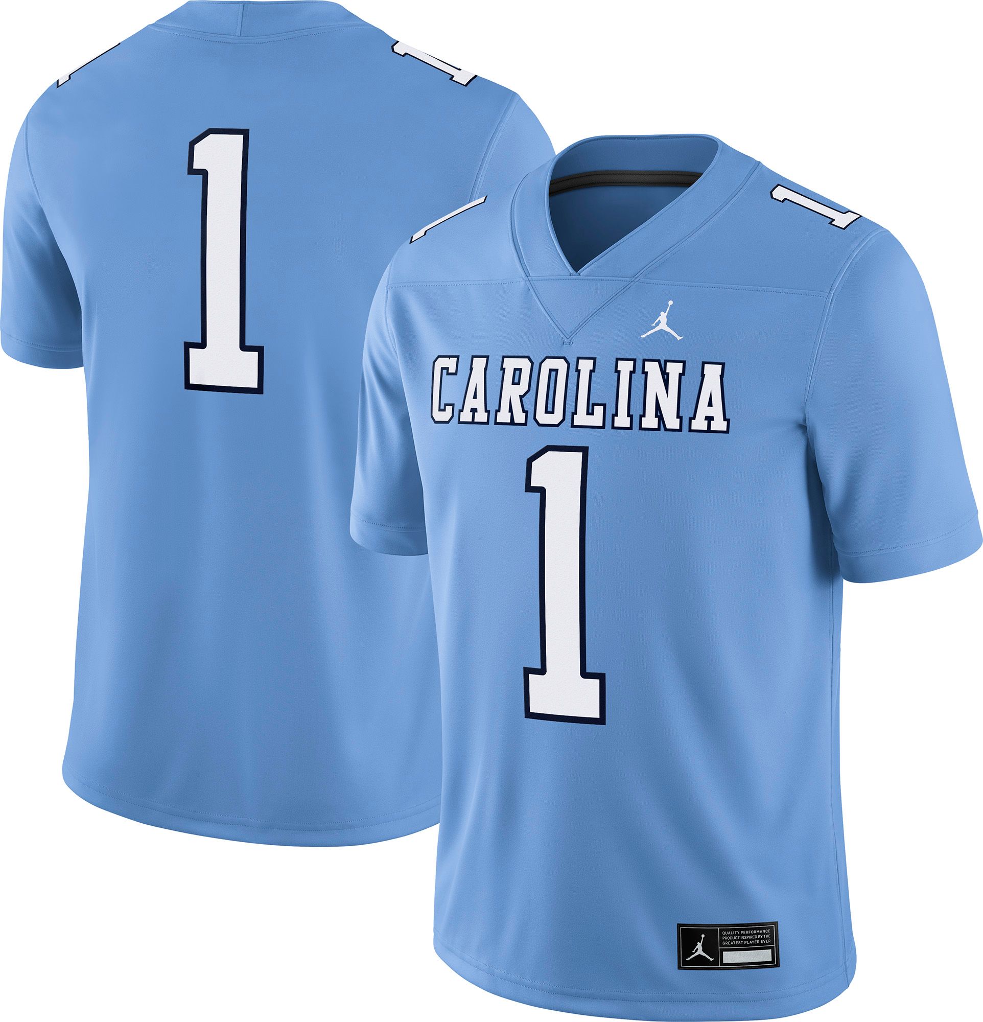 Jordan Men's North Carolina Tar Heels Alternate Replica Football Jersey
