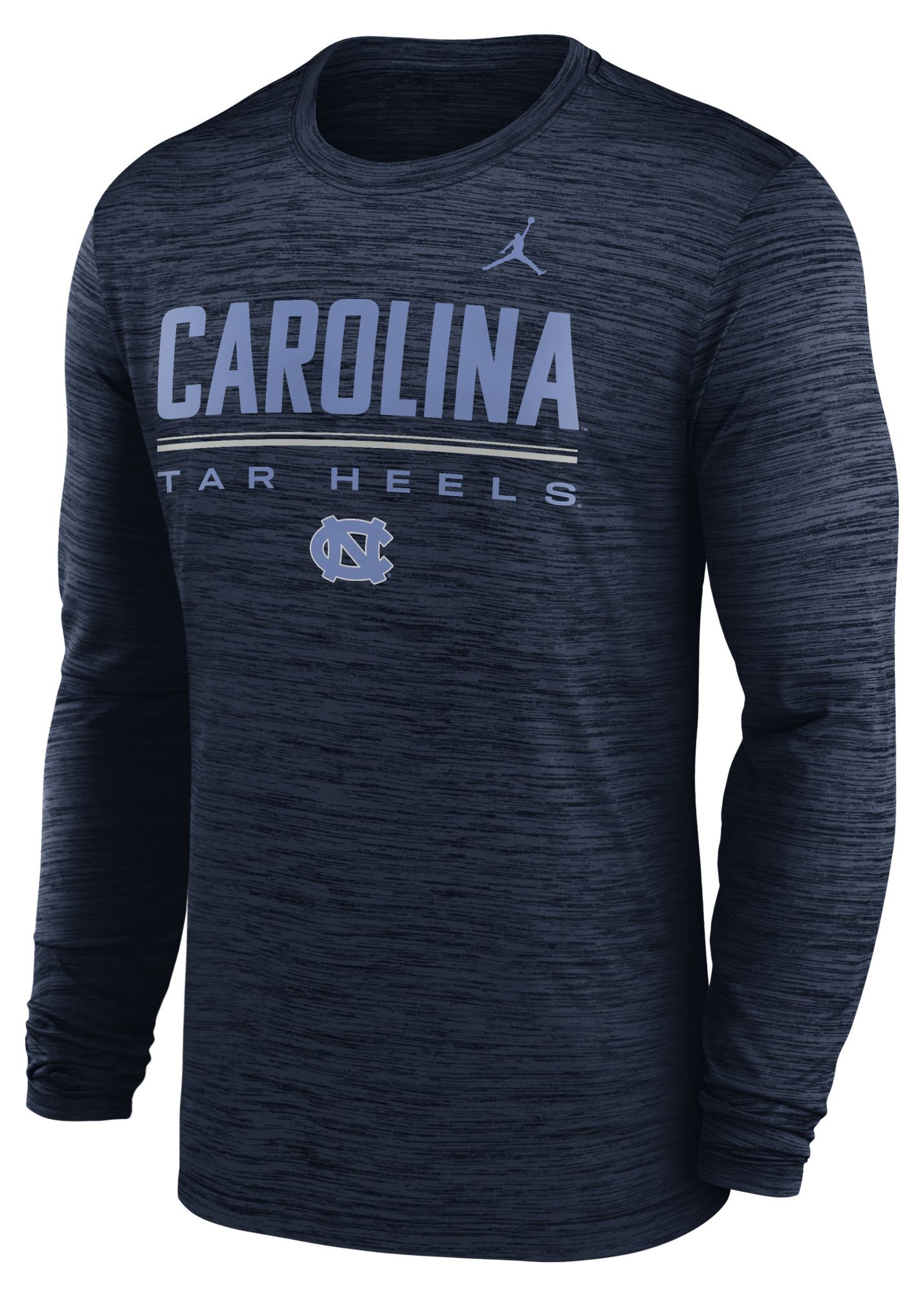 Jordan Adult North Carolina Tar Heels Dri-FIT Velocity Long Sleeve Shirt