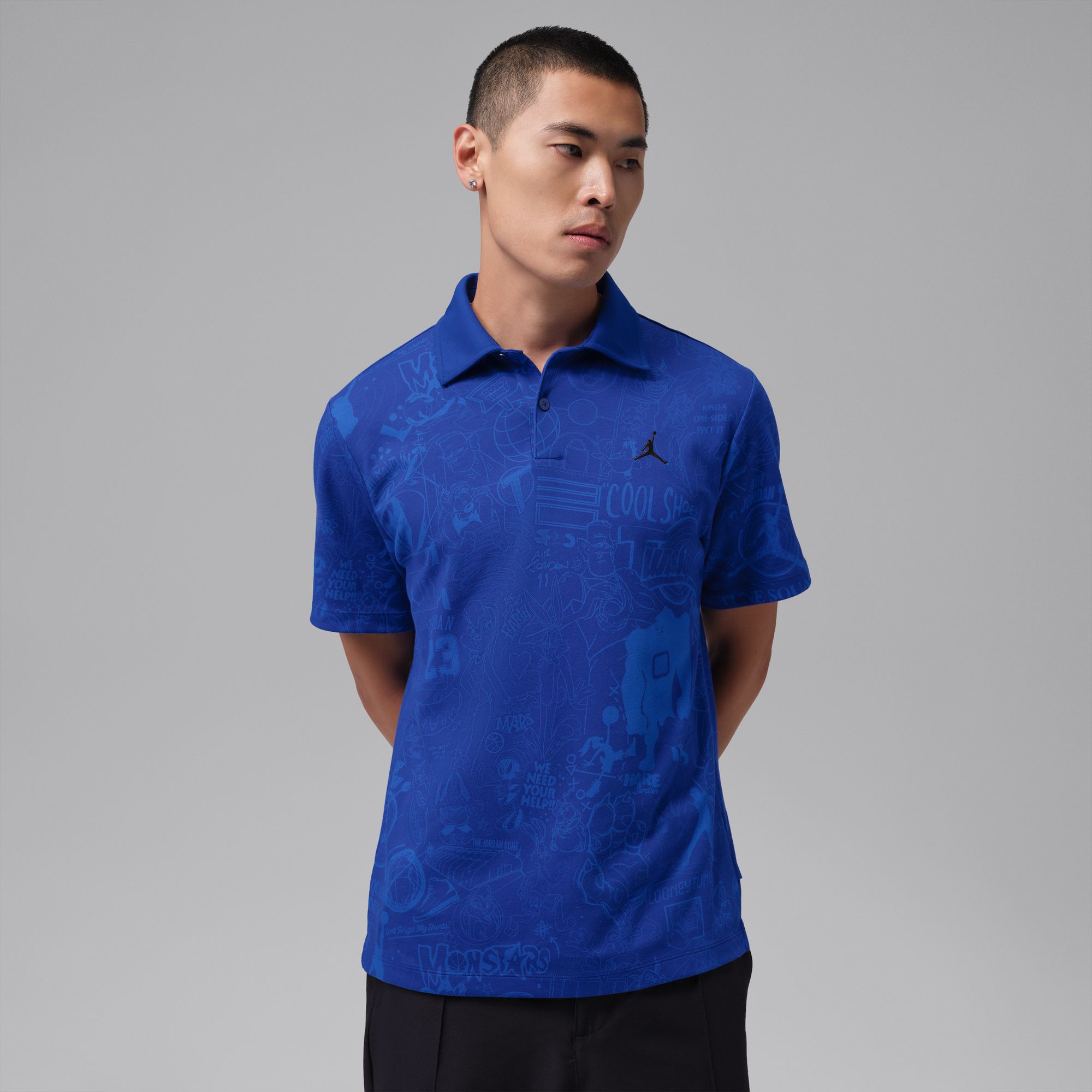 Jordan Dri-FIT Space Jam AOP Golf Polo