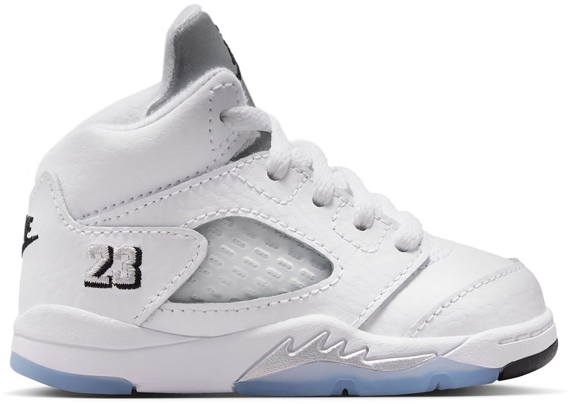 White/Black-Mtlc Silver
