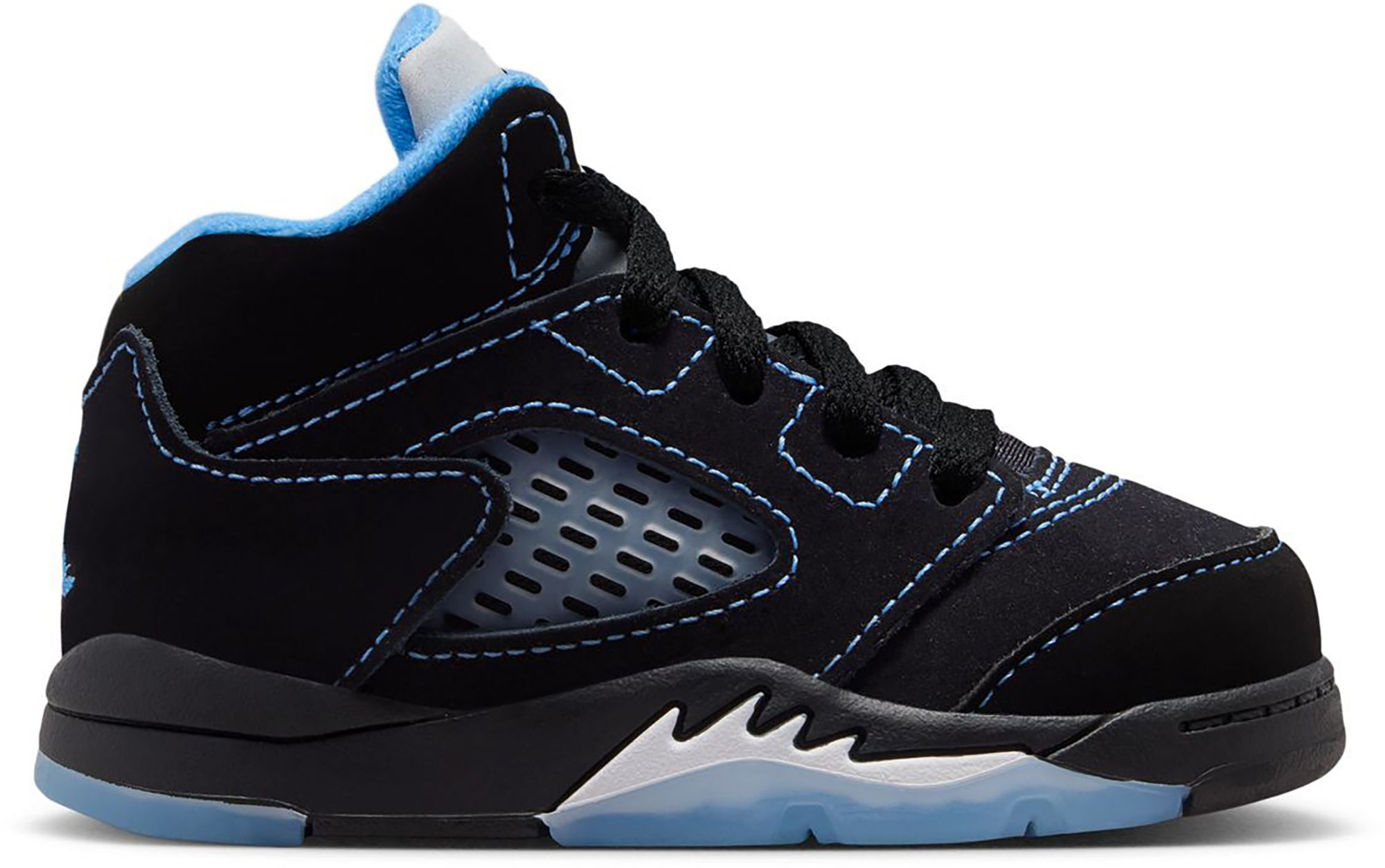 Air Jordan Toddler 5 Retro "Black Carolina" Basketball Shoes