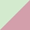 White/Med Soft Pink-Half Blue-Vapor Green