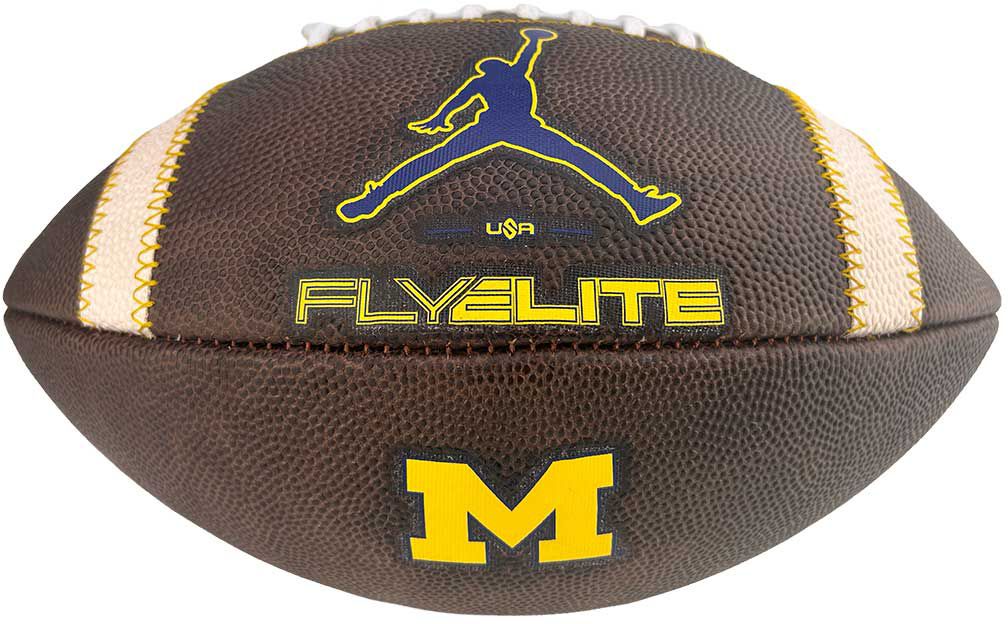 Jordan Michigan Wolverines Official Game Football