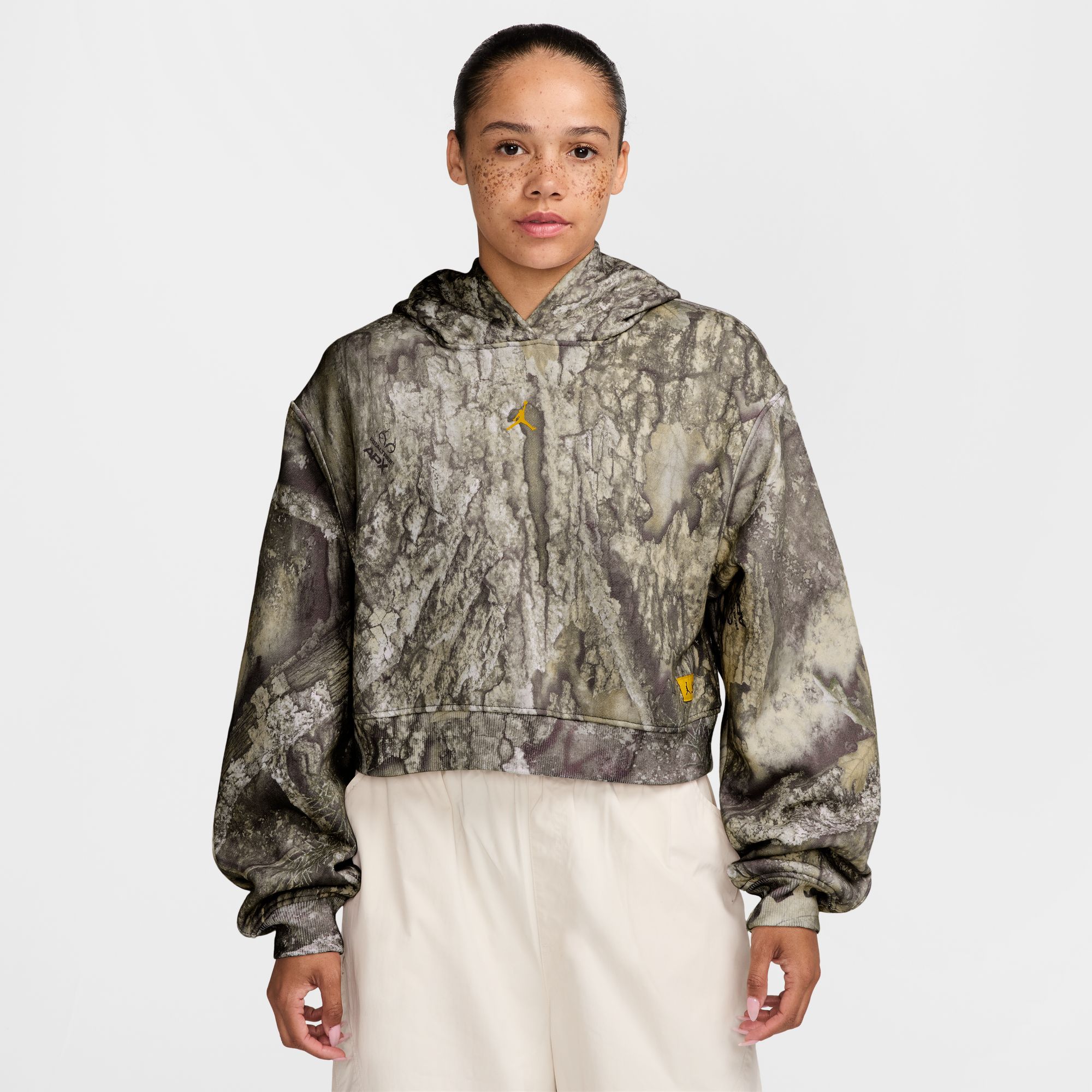  v1 hoodie レプリカ M 1/26本日のみこの価格‼️ Jordan Women's Brooklyn Realtree Cropped Pullover Hoodie | Dick's
