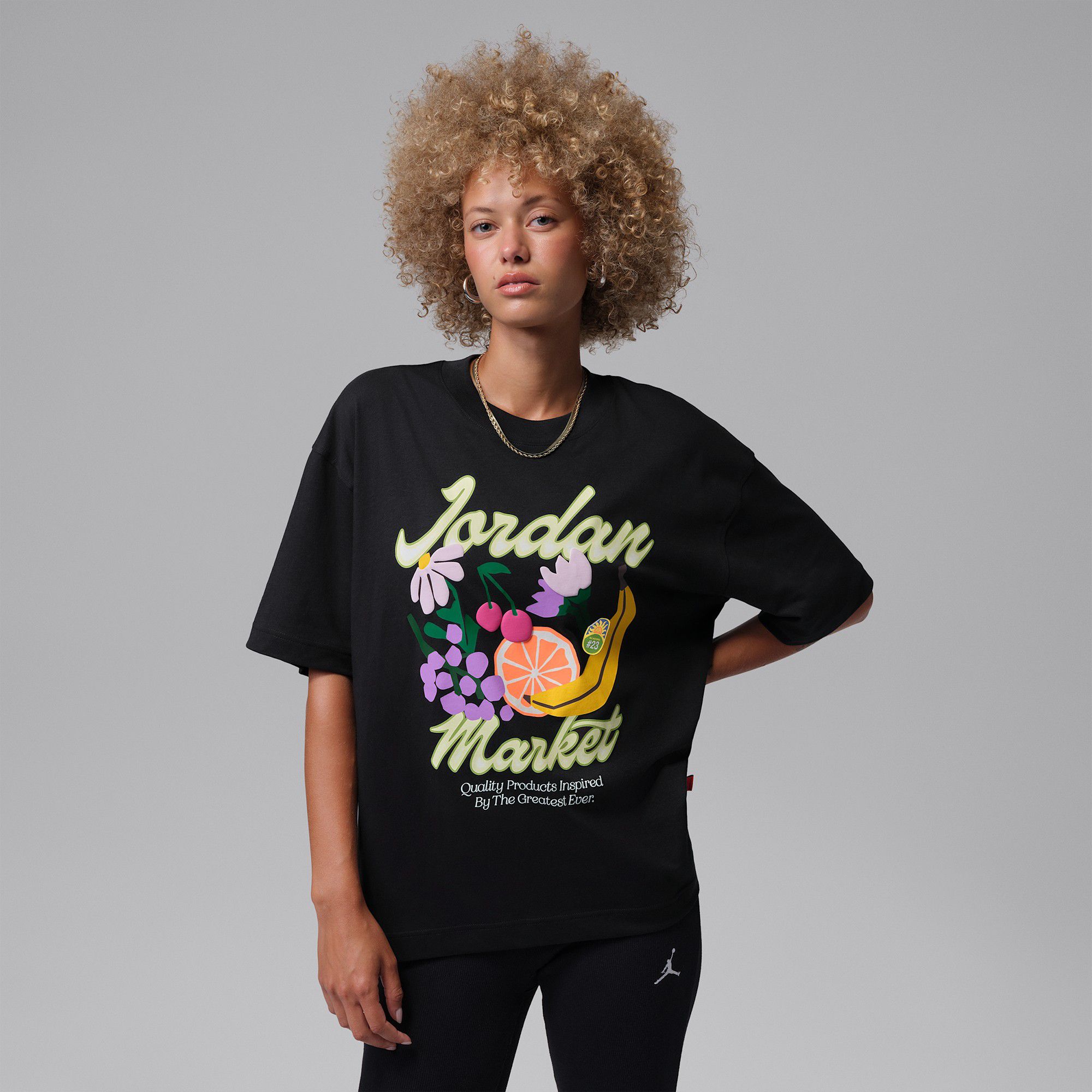 Jordan Women's Market Oversized Graphic T-Shirt